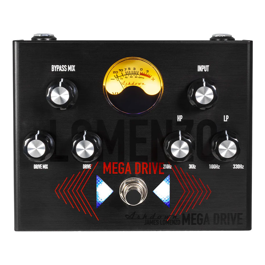 GUITARGUITAR Ashdown James Lomenzo Mega Drive Bass Overdrive/Distortion Pedal