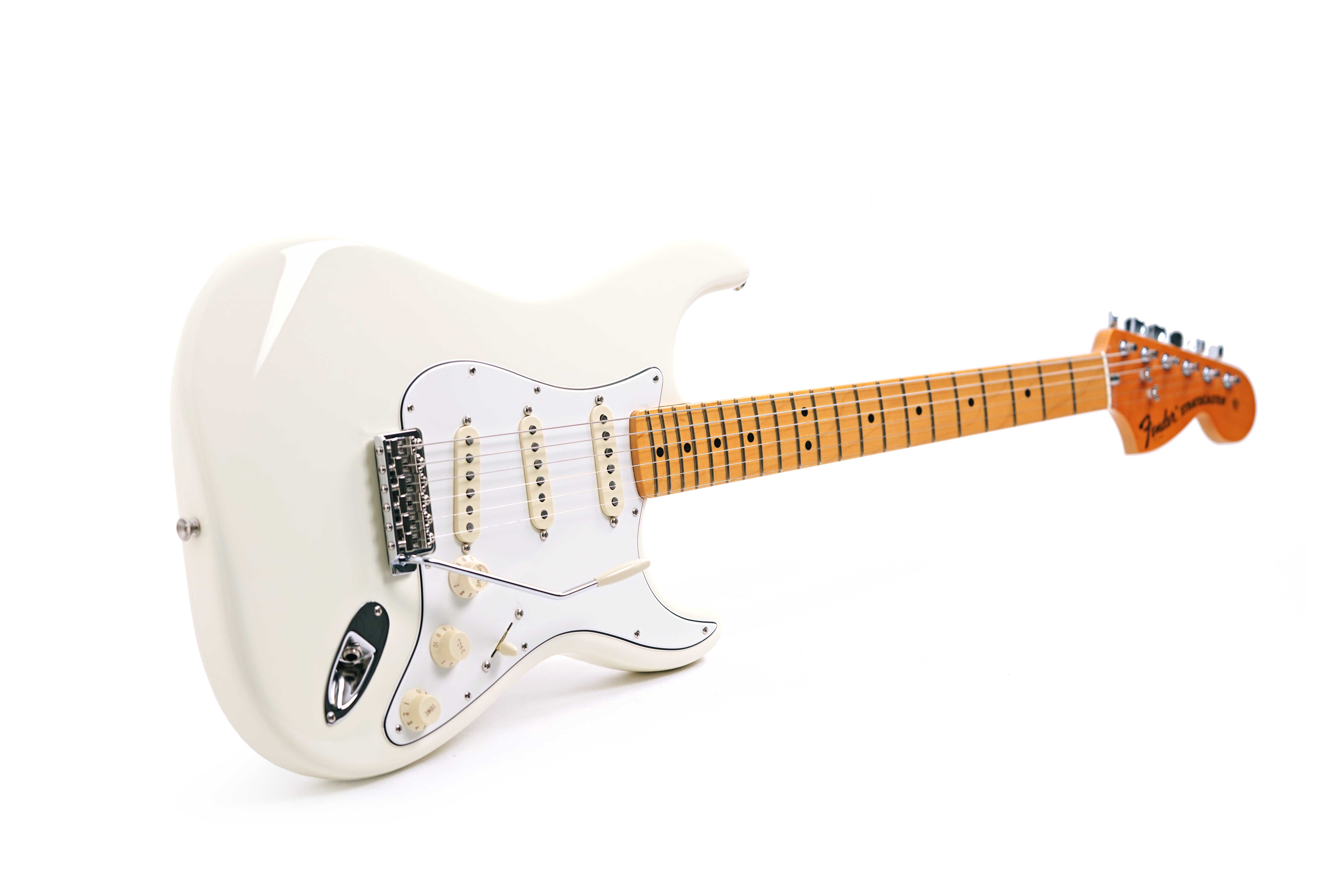 GUITARGUITAR Fender guitarguitar Exclusive American Vintage II 73 Stratocaster Maple Fingerboard Olympic White