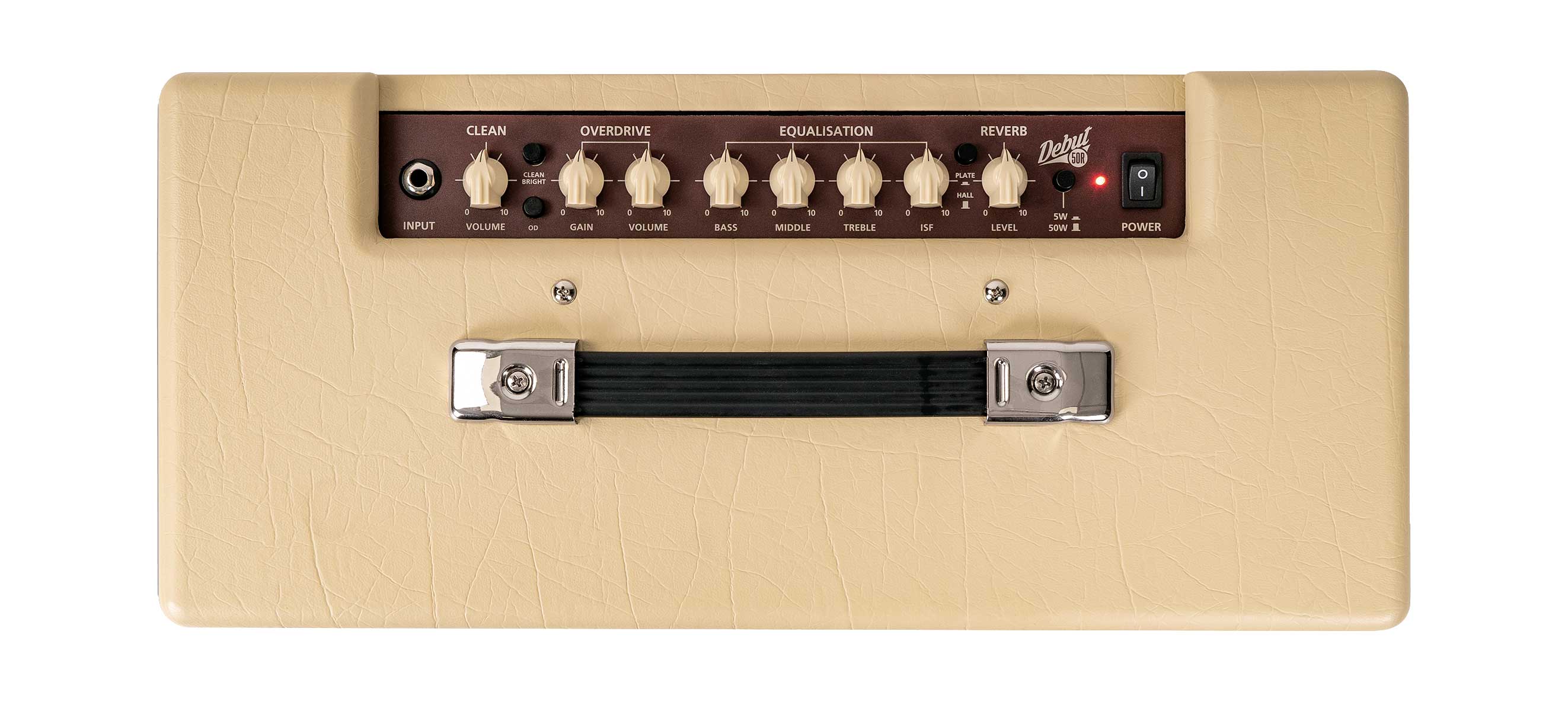 GUITARGUITAR Blackstar Debut 50R Cream Combo Solid State Amp