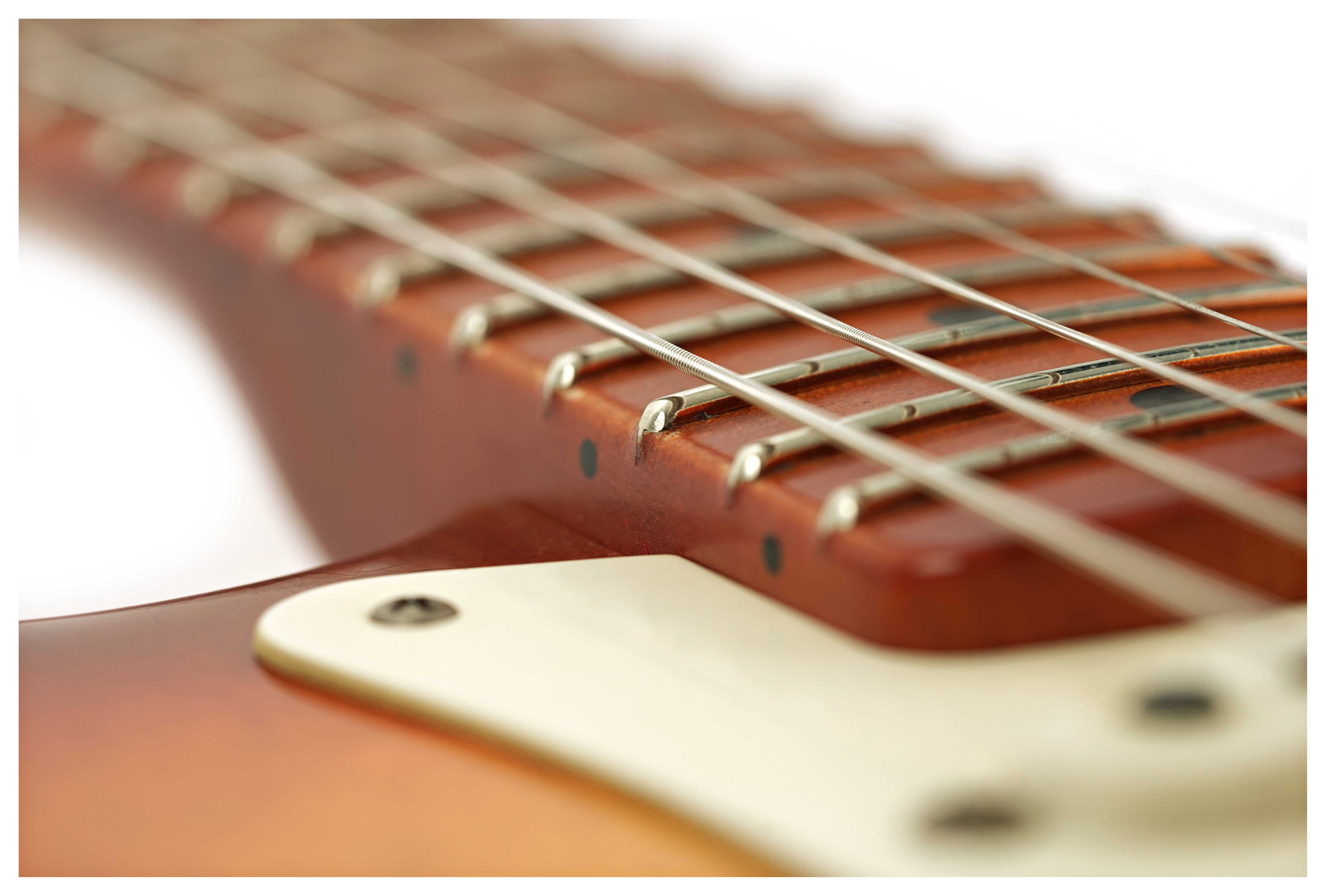 GUITARGUITAR Fender Custom Shop 1956 Stratocaster Journeyman Relic Transparent 3 Tone Sunburst Masterbuilt by Levi Perry #CZ565540