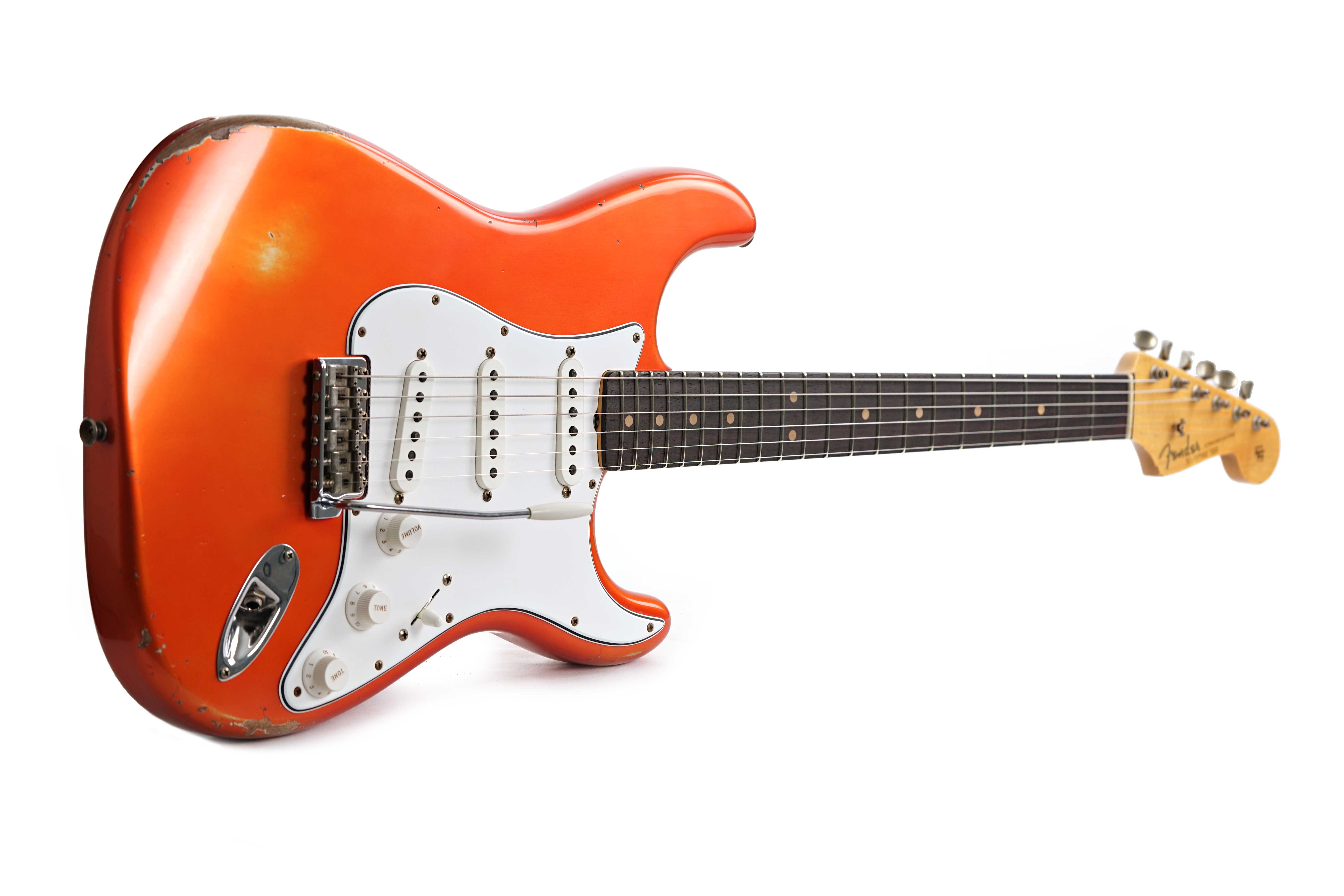 GUITARGUITAR Fender Custom Shop Mid '60s Collection Stratocaster Relic Faded Candy Tangerine #R138920