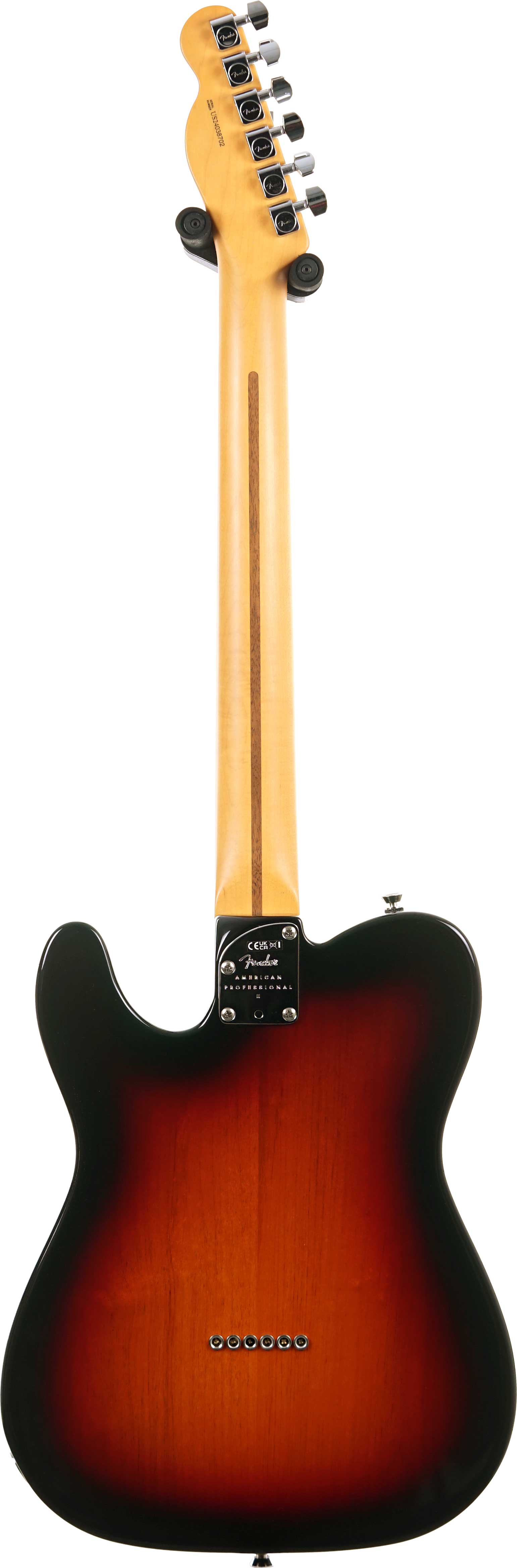 GUITARGUITAR Fender American Professional II Telecaster 3 Tone Sunburst Maple Fingerboard #US24038702