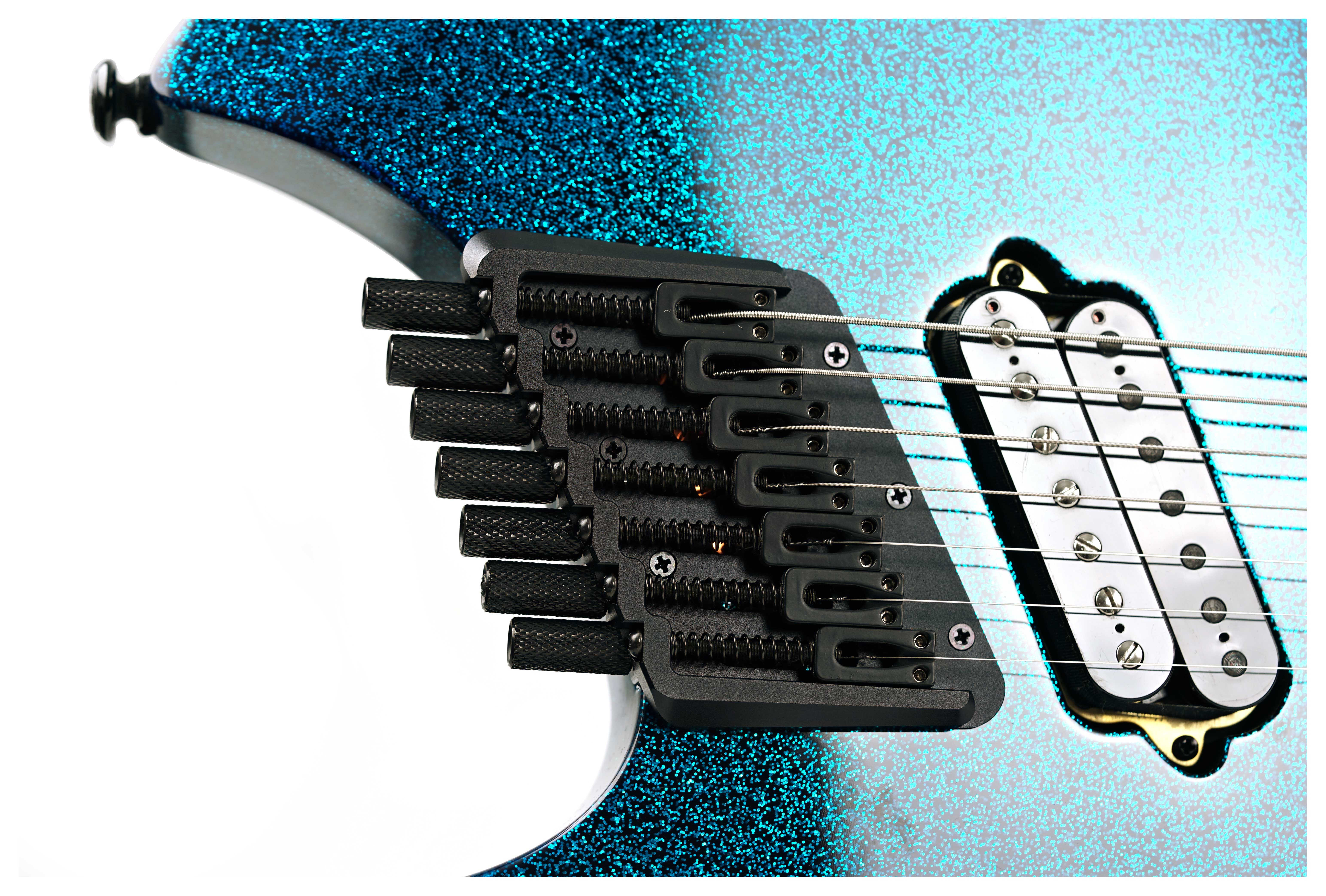 GUITARGUITAR Ormsby Goliath 7 String Blue Sparkle
