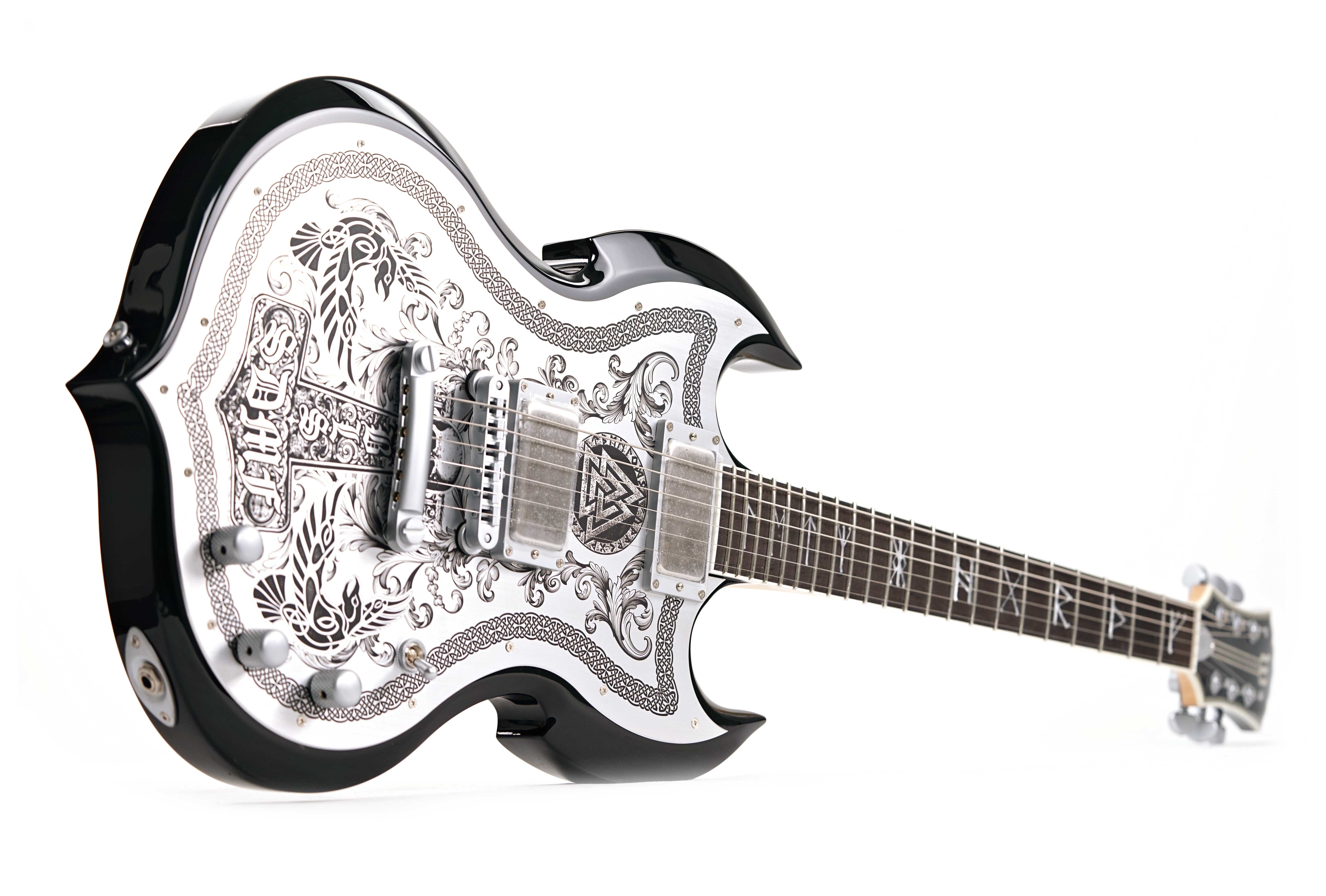 GUITARGUITAR Wylde Audio Barbarian Ironworks Black Burst