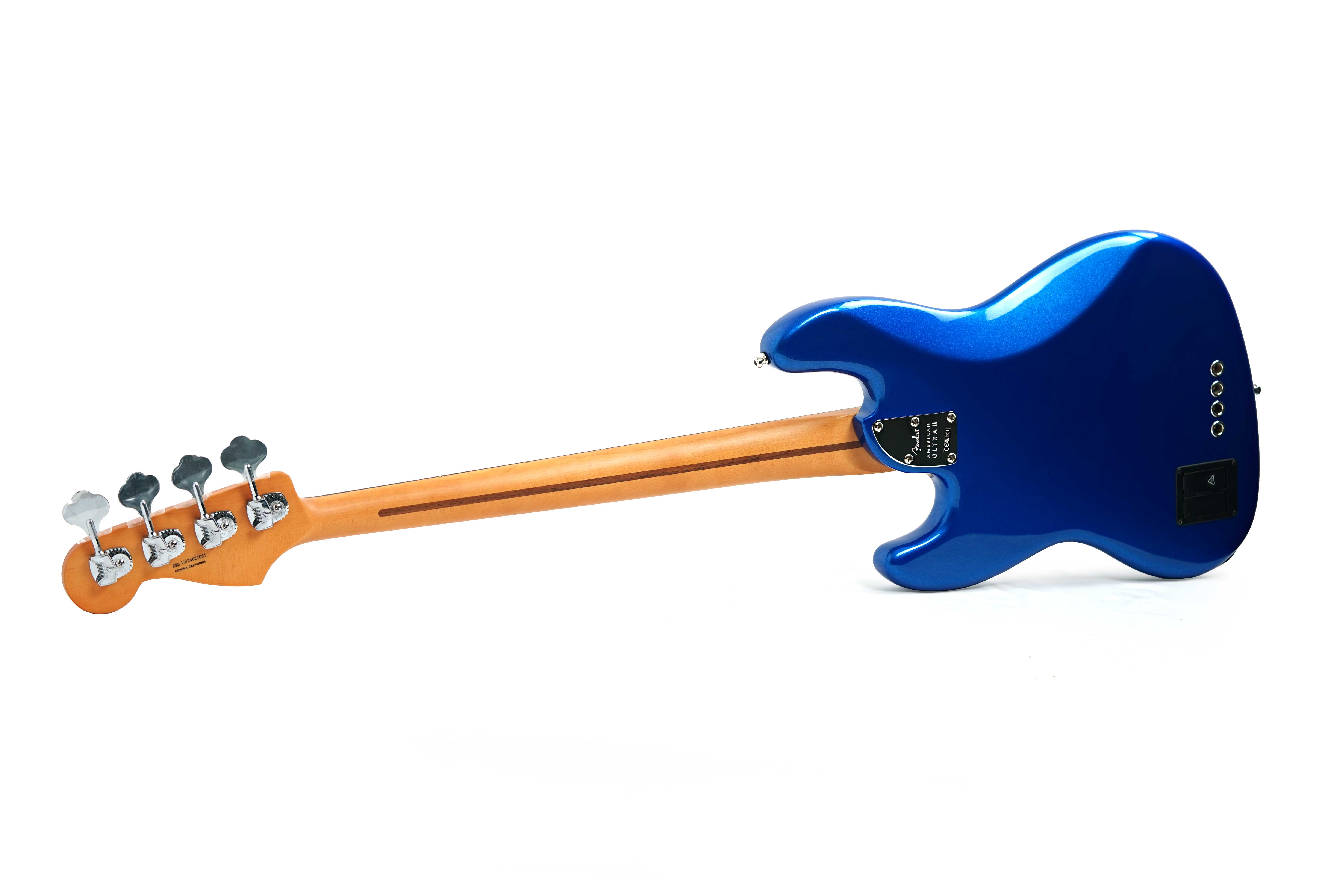 GUITARGUITAR Fender American Ultra II Jazz Bass Noble Blue Ebony Fingerboard #US24021051