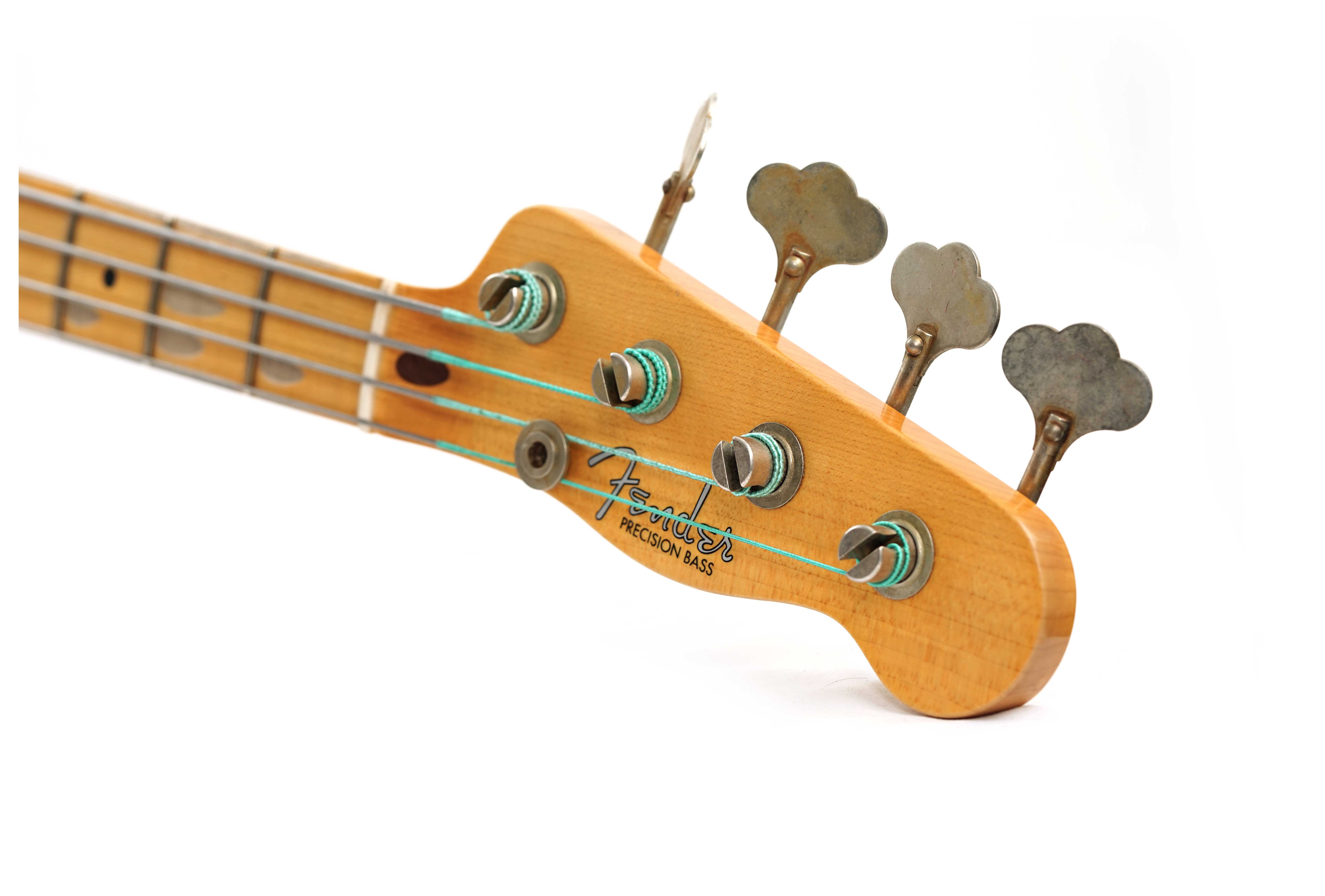 GUITARGUITAR Fender Custom Shop 1954 Precision Bass Journeyman Relic Pink Paisley