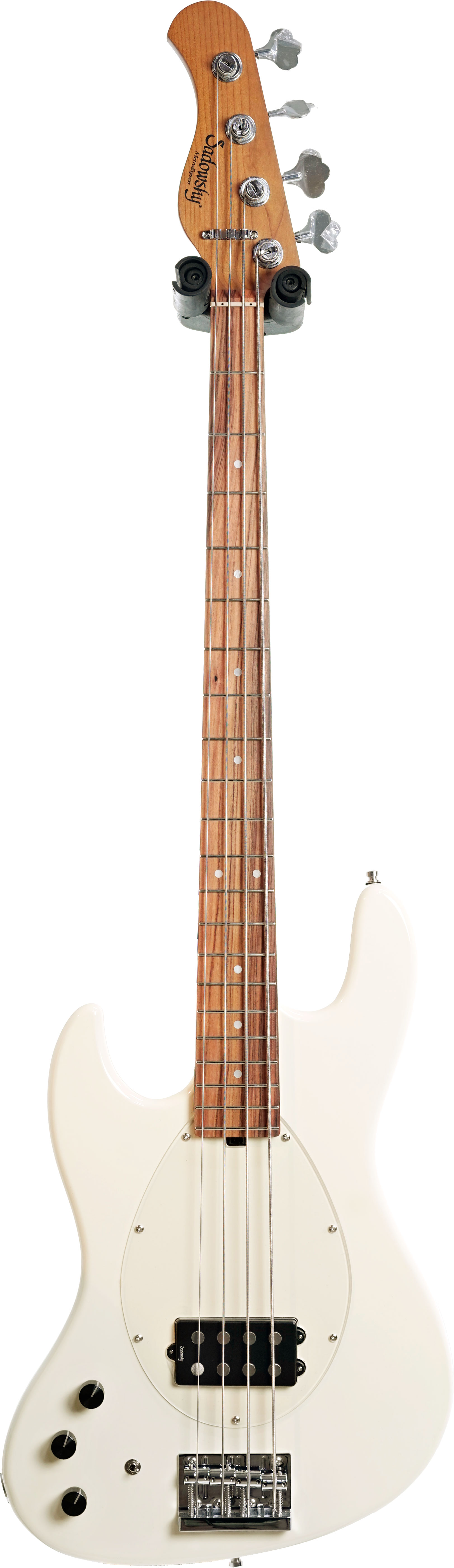 GUITARGUITAR Sadowsky MetroExpress 21 Fret Vintage M Bass 4 String Left Handed Olympic White Rosewood Fingerboard