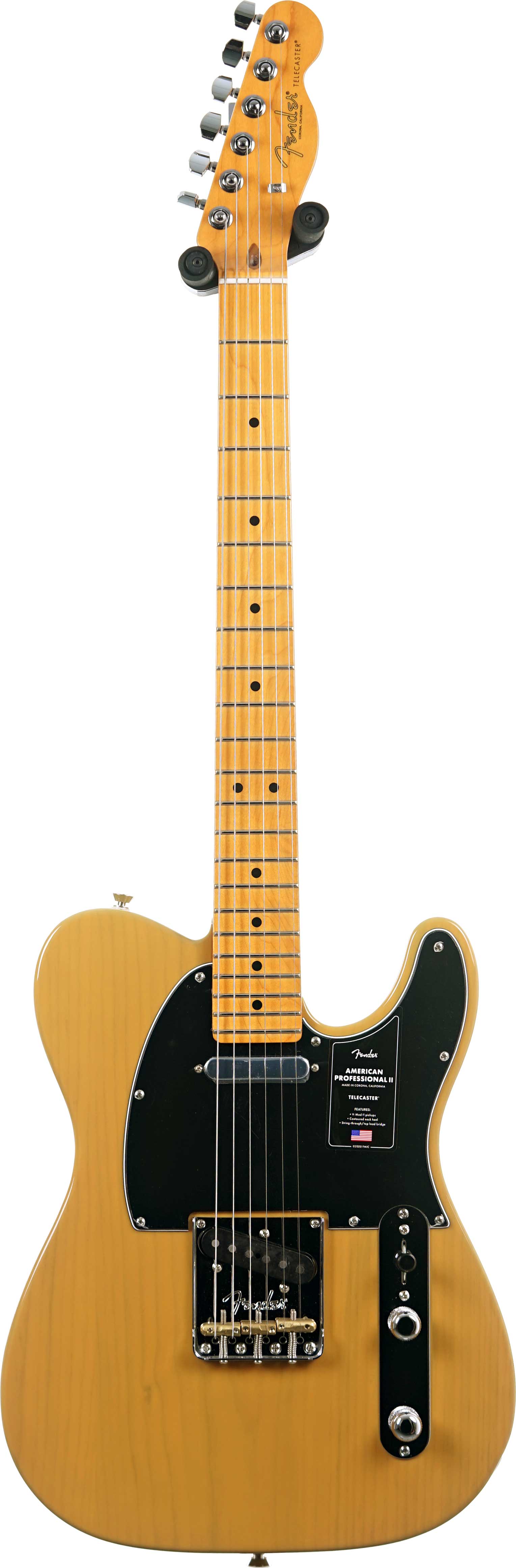 GUITARGUITAR Fender American Professional II Telecaster Butterscotch Blonde Maple Fingerboard #US25101073