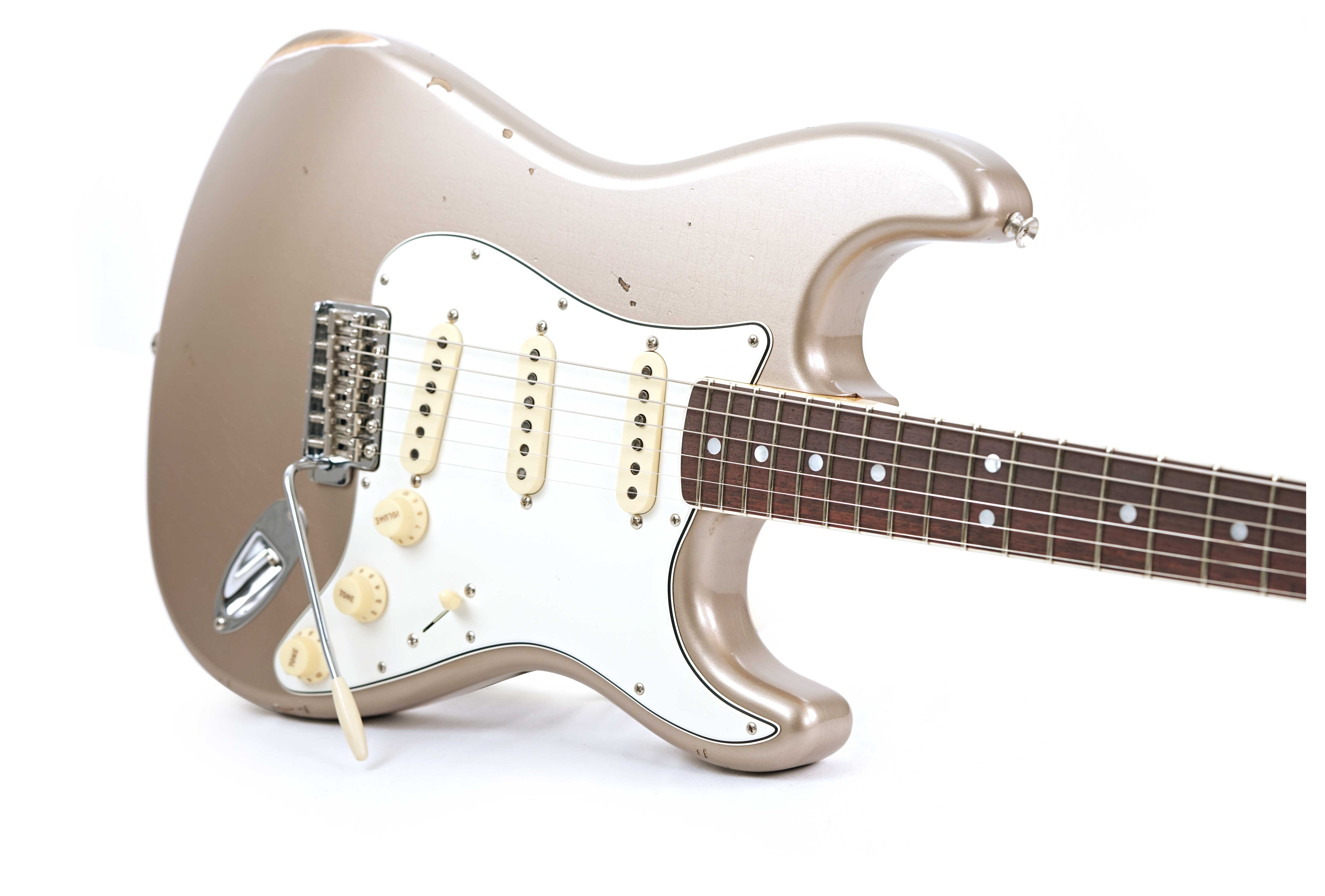 GUITARGUITAR Fender Custom Shop 1967 Stratocaster Relic Closet Classic Shoreline Gold #CZ578833