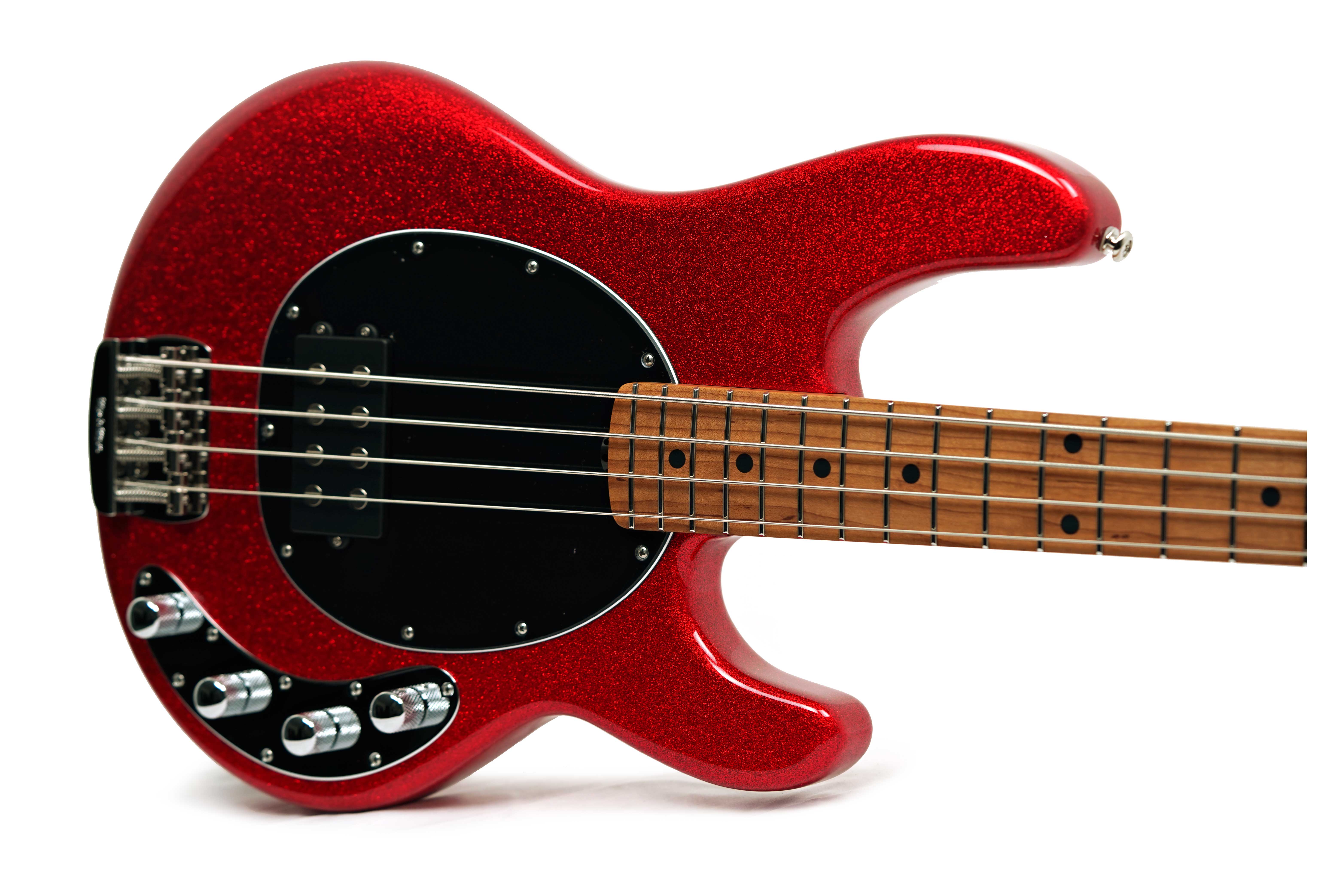 GUITARGUITAR Music Man Stingray 4 Red Sparkle guitarguitar Exclusive #K10624