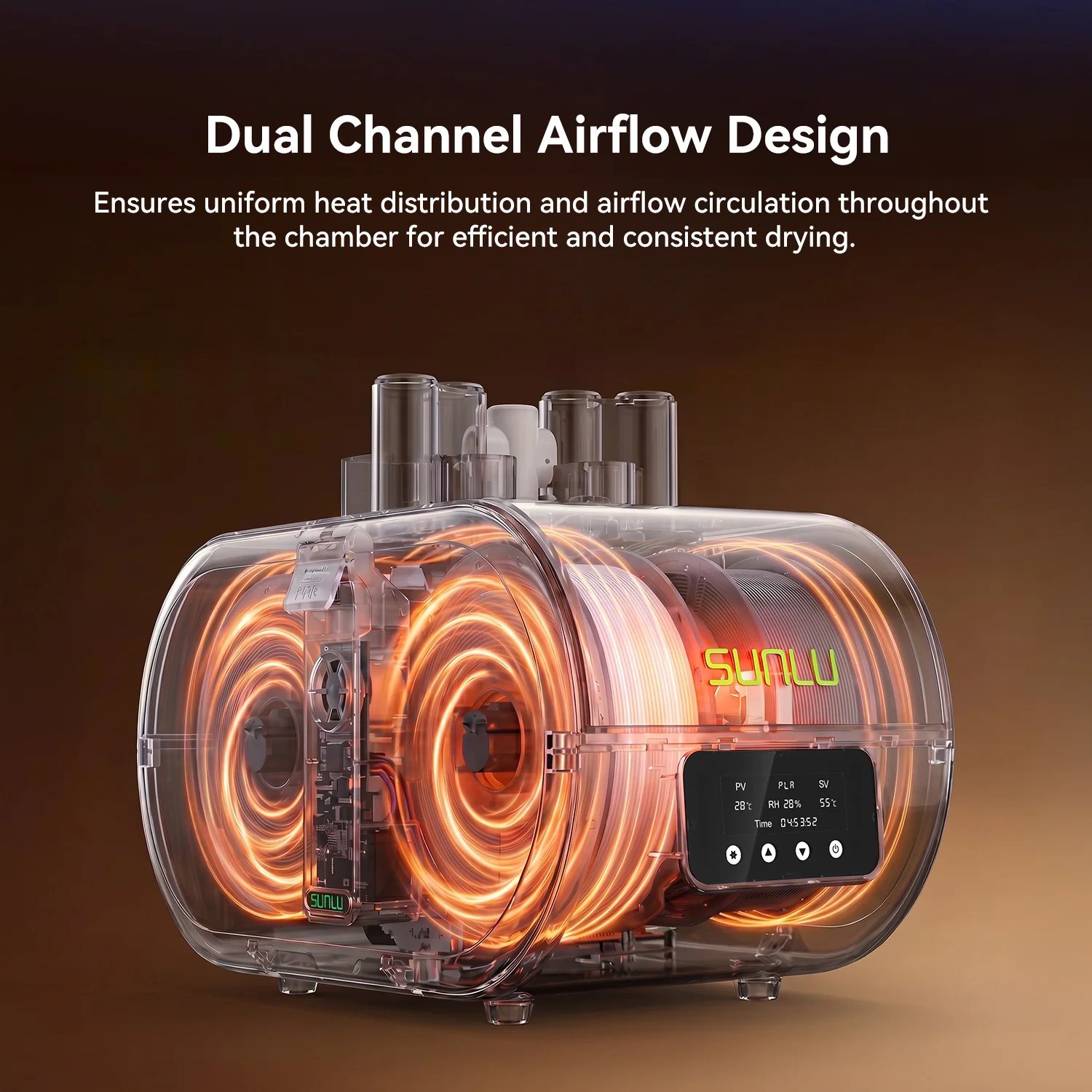 [Pre-sale] SUNLU AMS Lite Heater, AMS Lite Enclosure, Dual-airflow ensures perfect prints.Up to 70°C, supports PLA/PETG/ABS/ASA/PA