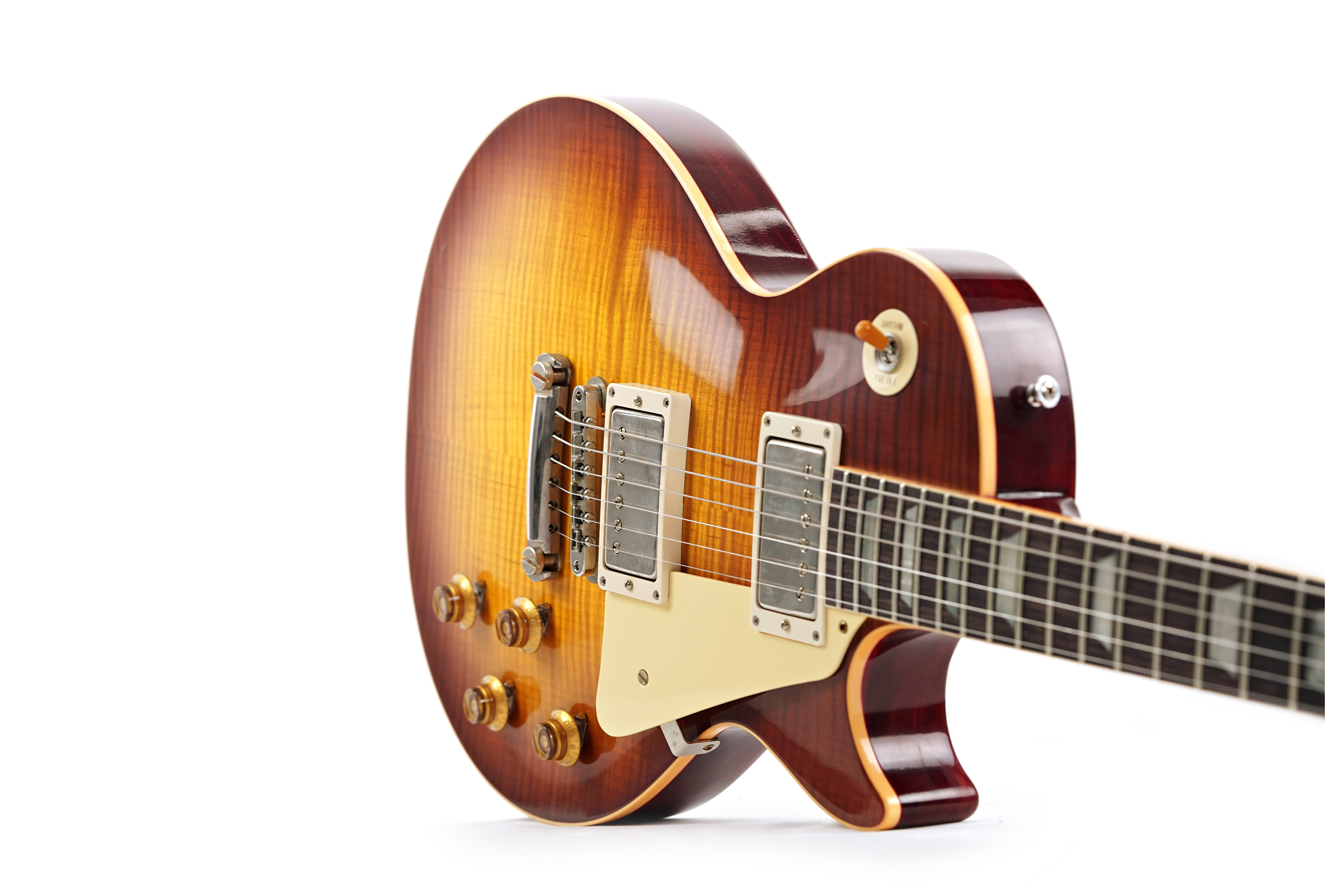 GUITARGUITAR Gibson Custom Shop Hand Selected 1959 Les Paul Standard Reissue VOS Iced Tea Burst (Ex-Demo) #942909