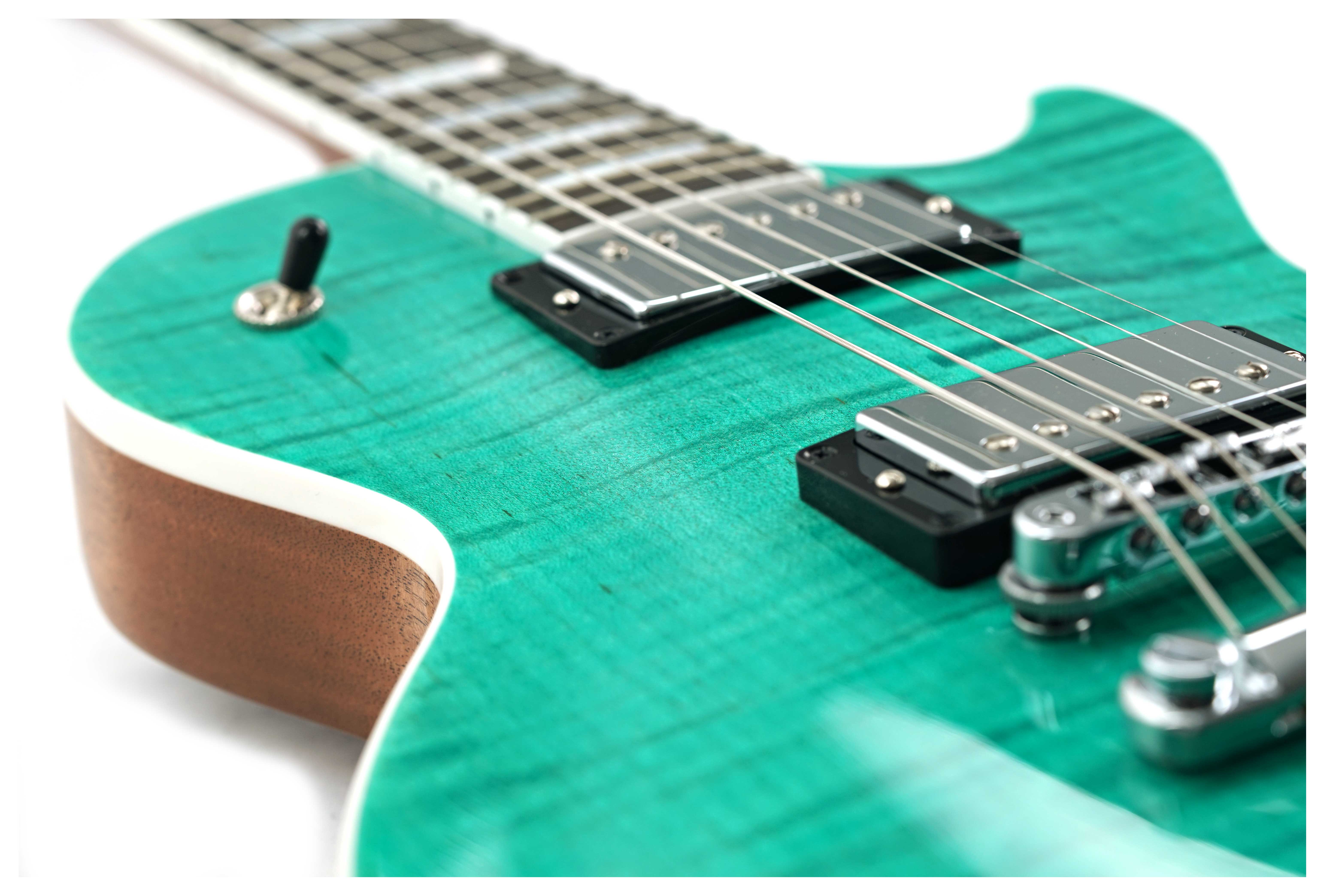 GUITARGUITAR Gibson Les Paul Modern Figured Seafoam Green #214240157