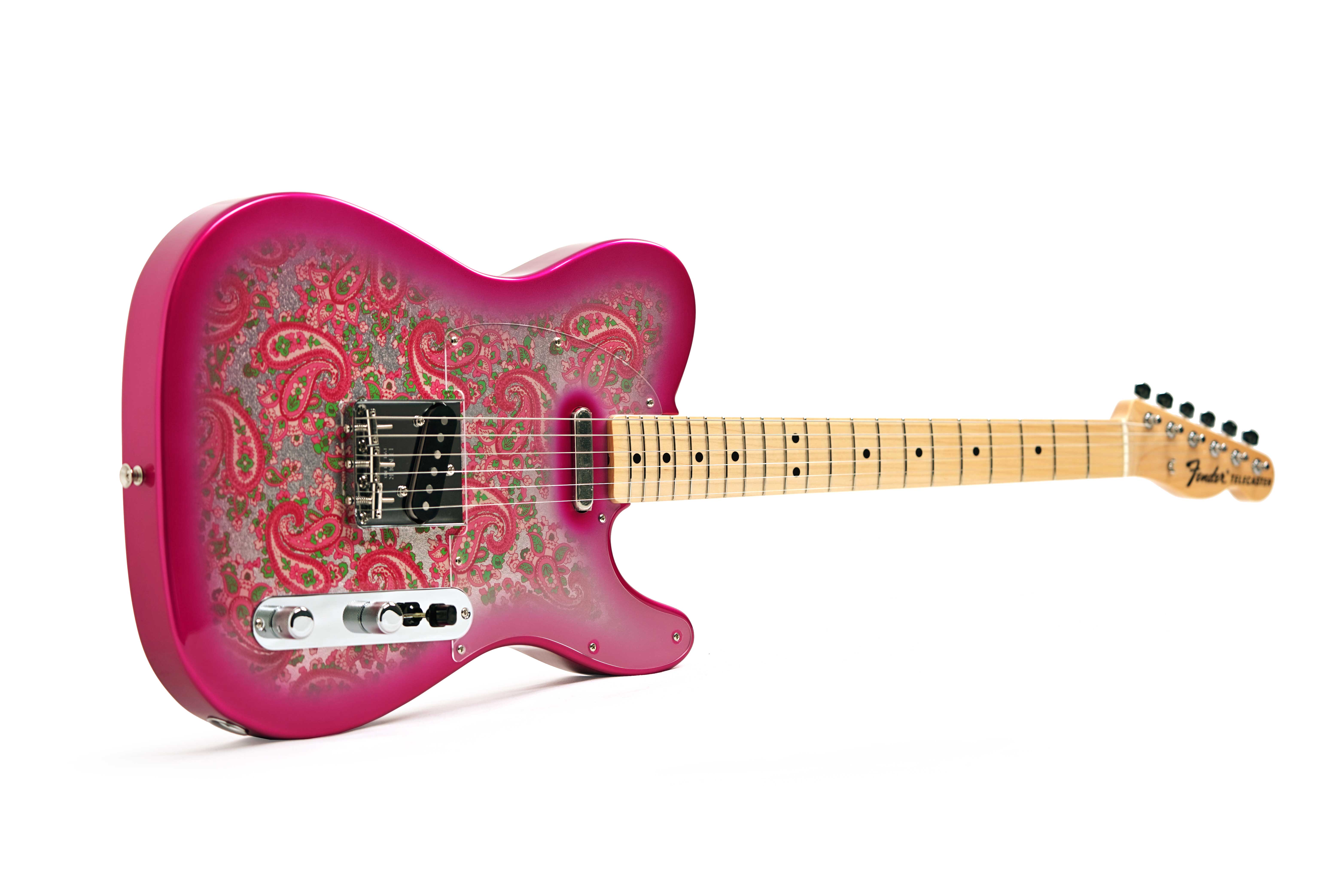 GUITARGUITAR Fender guitarguitar Exclusive Made in Japan Limited Telecaster Pink Paisley Maple Fingerboard