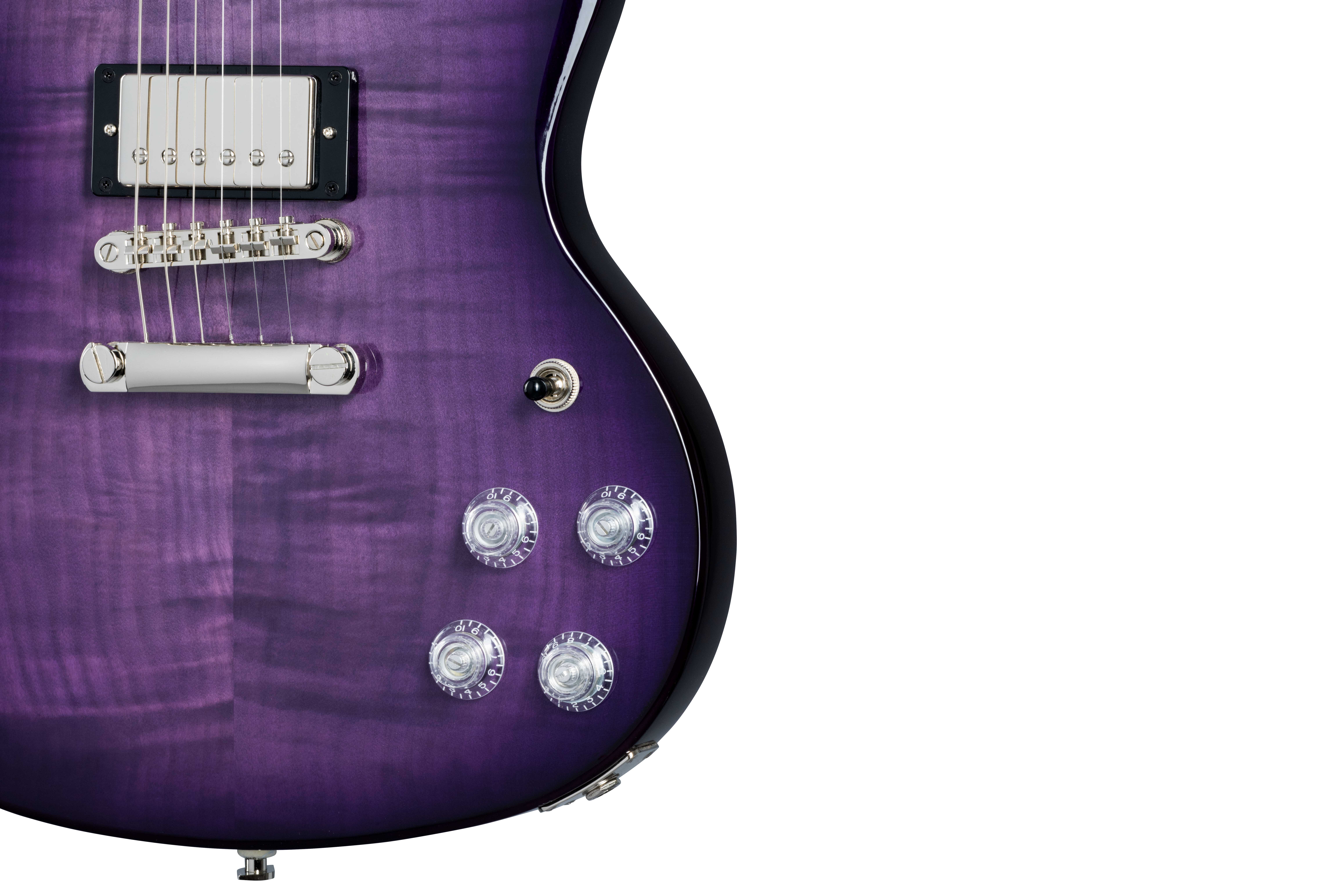 GUITARGUITAR Epiphone SG Modern Figured Purple Burst