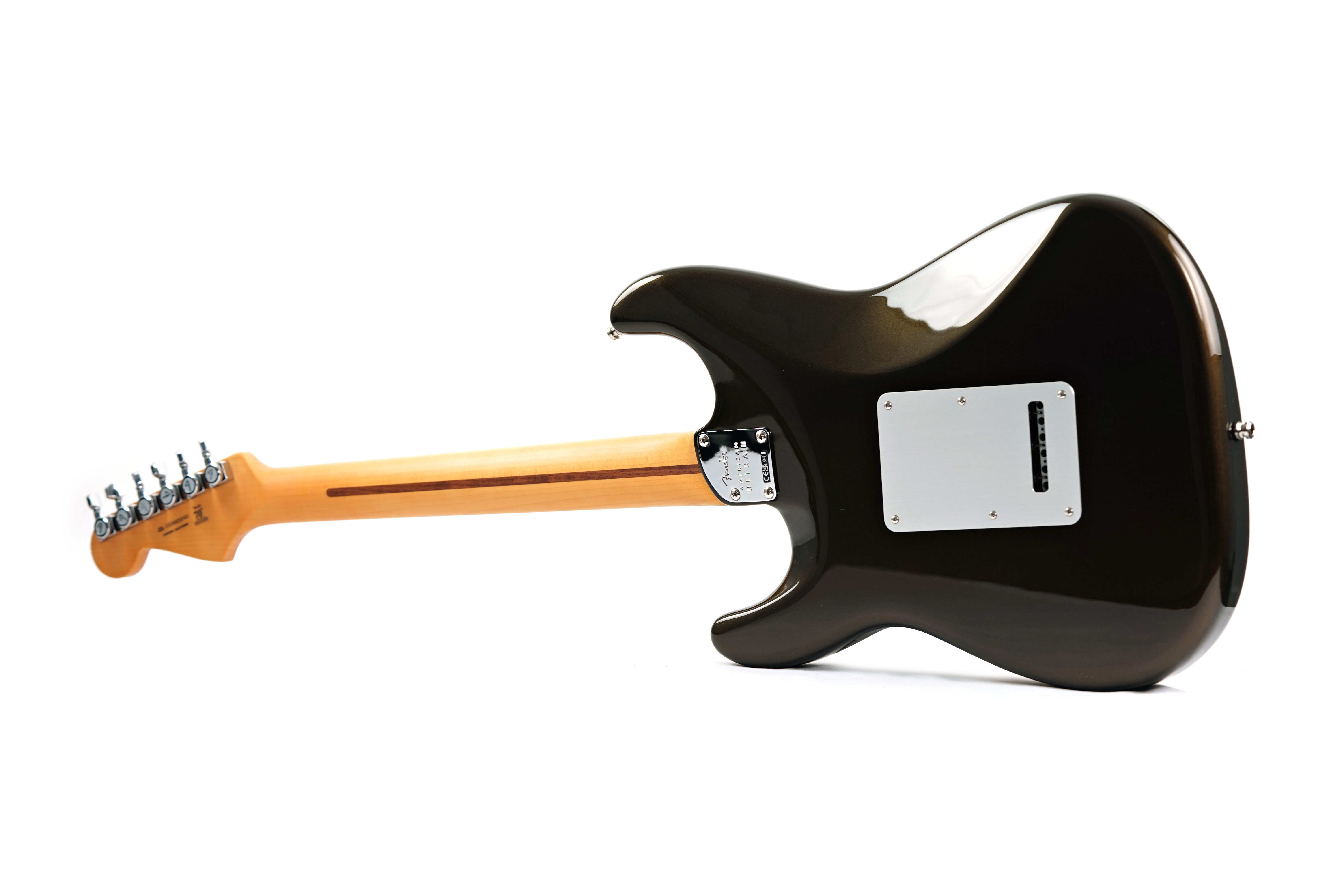 GUITARGUITAR Fender American Ultra II Stratocaster HSS Ebony Fingerboard Texas Tea