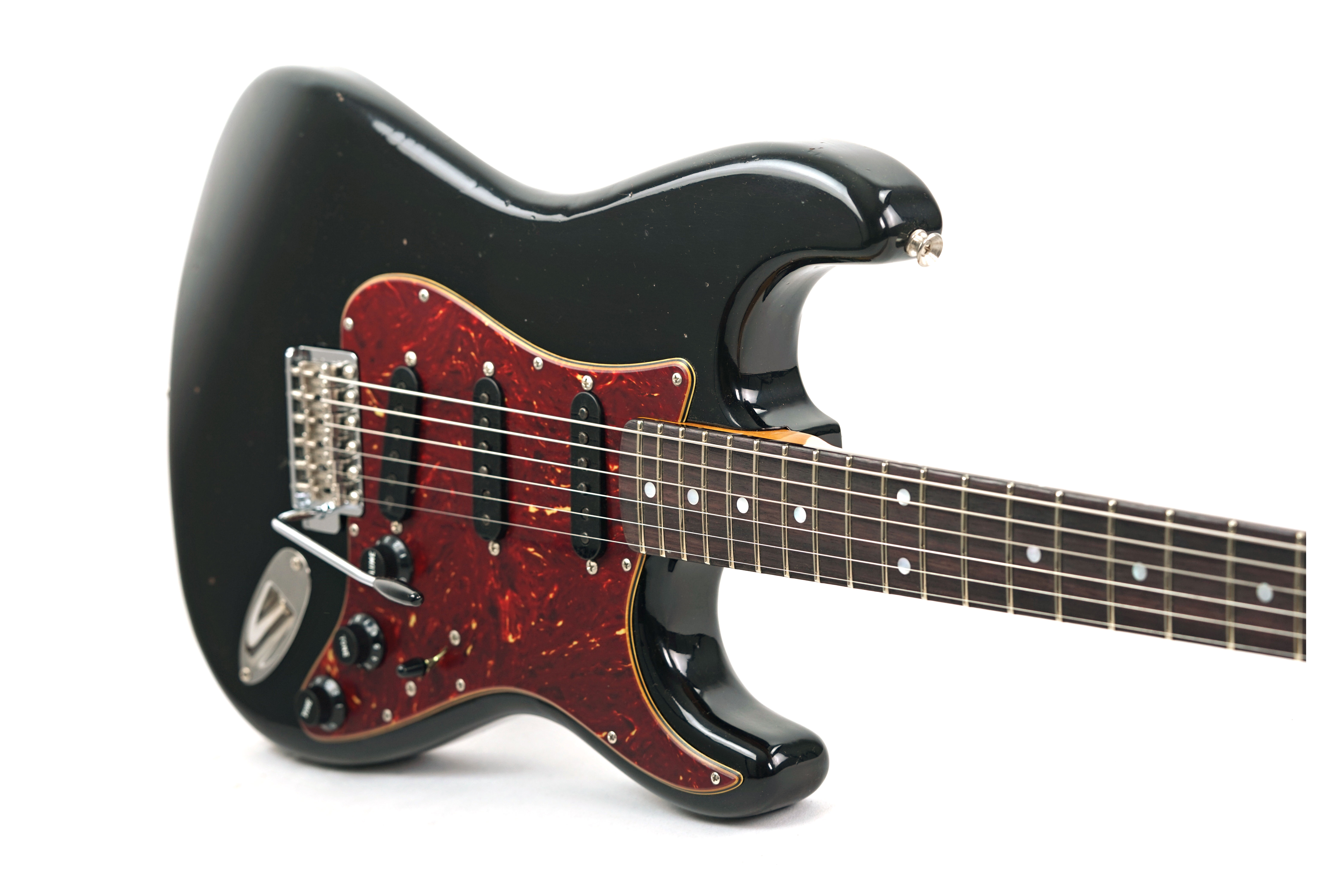 GUITARGUITAR Fender Custom Shop Limited Edition Roasted Stratocaster Journeyman Relic with Closet Classic Hardware Black #XN18611