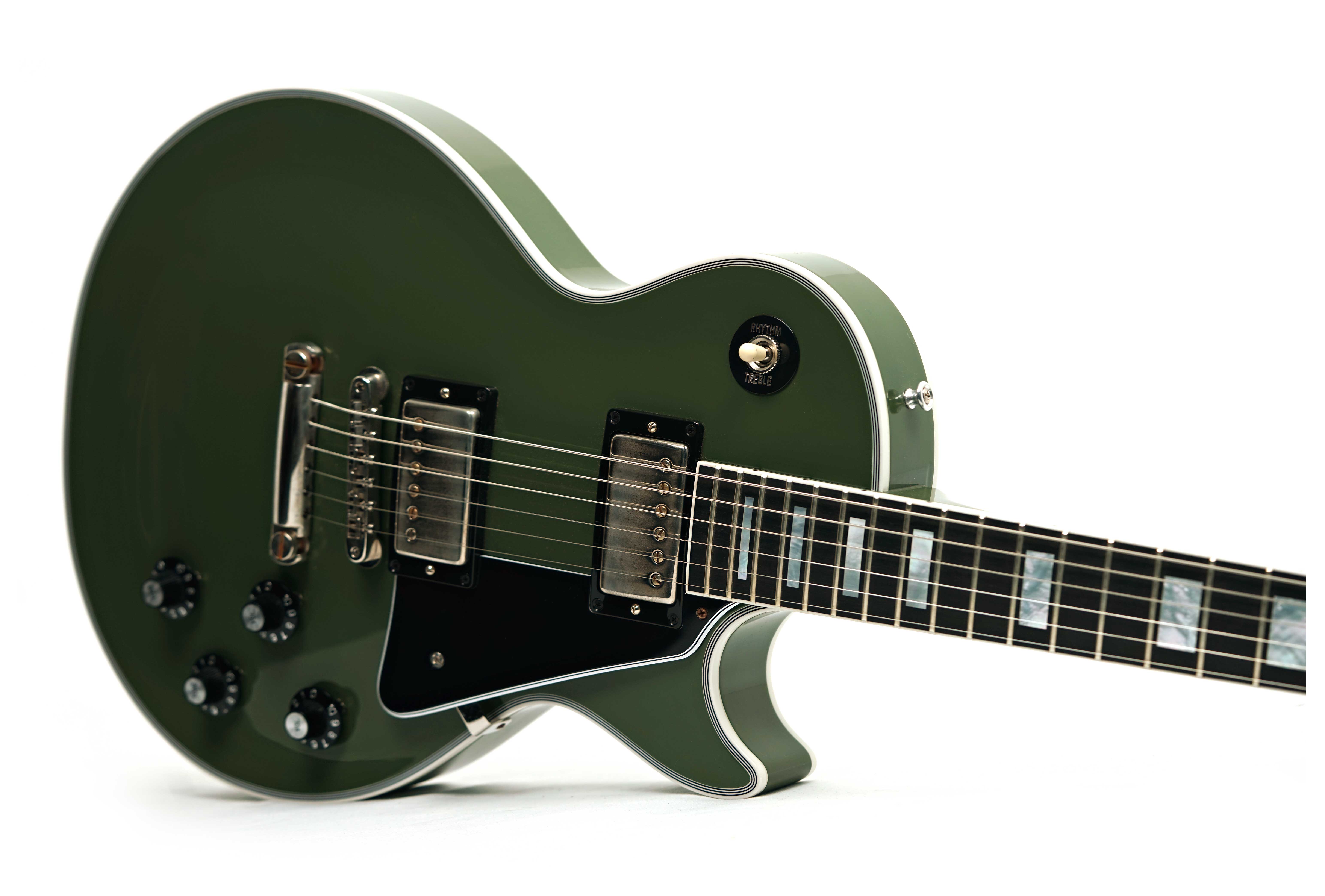GUITARGUITAR Gibson Custom Shop Dealer Select 1968 Les Paul Custom VOS Olive Drab  #505928