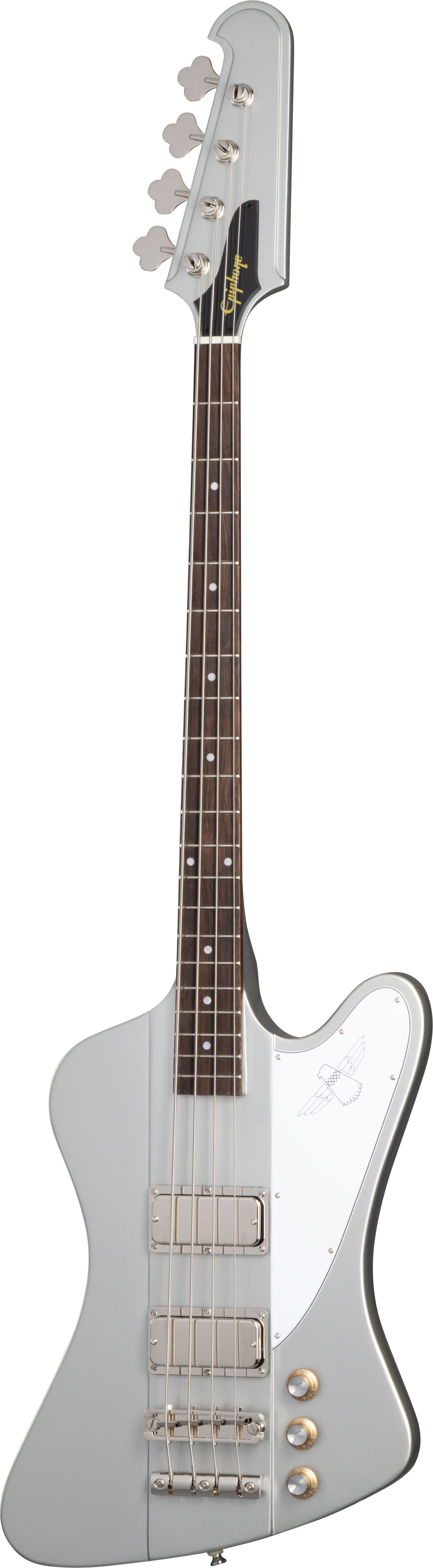 GUITARGUITAR Epiphone Thunderbird '64 Silver Mist