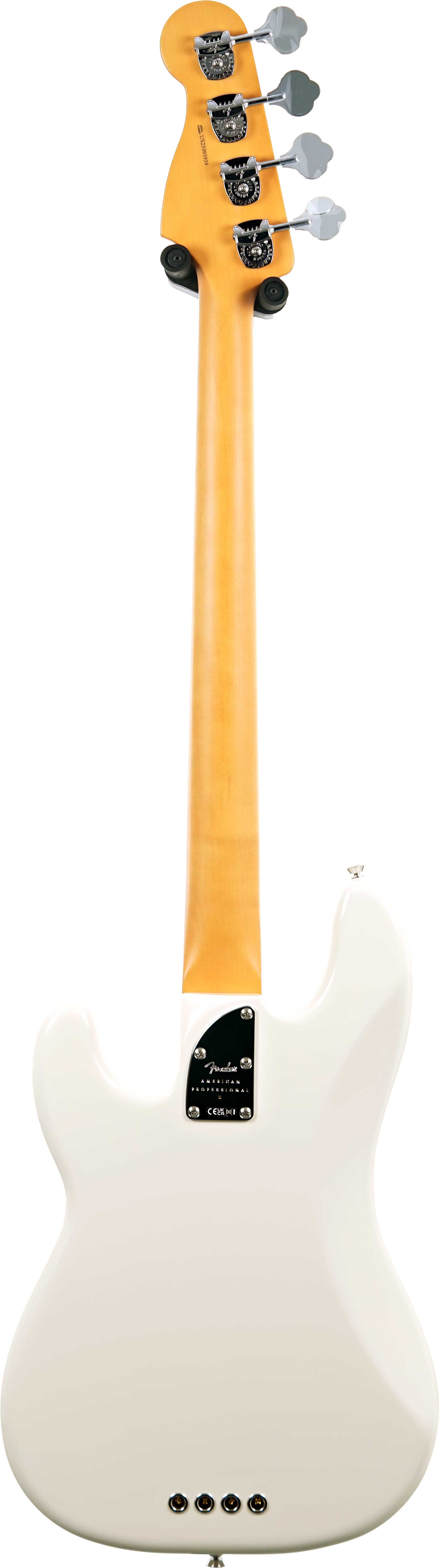 GUITARGUITAR Fender American Professional II Precision Bass Olympic White Maple Fingerboard #US25093939