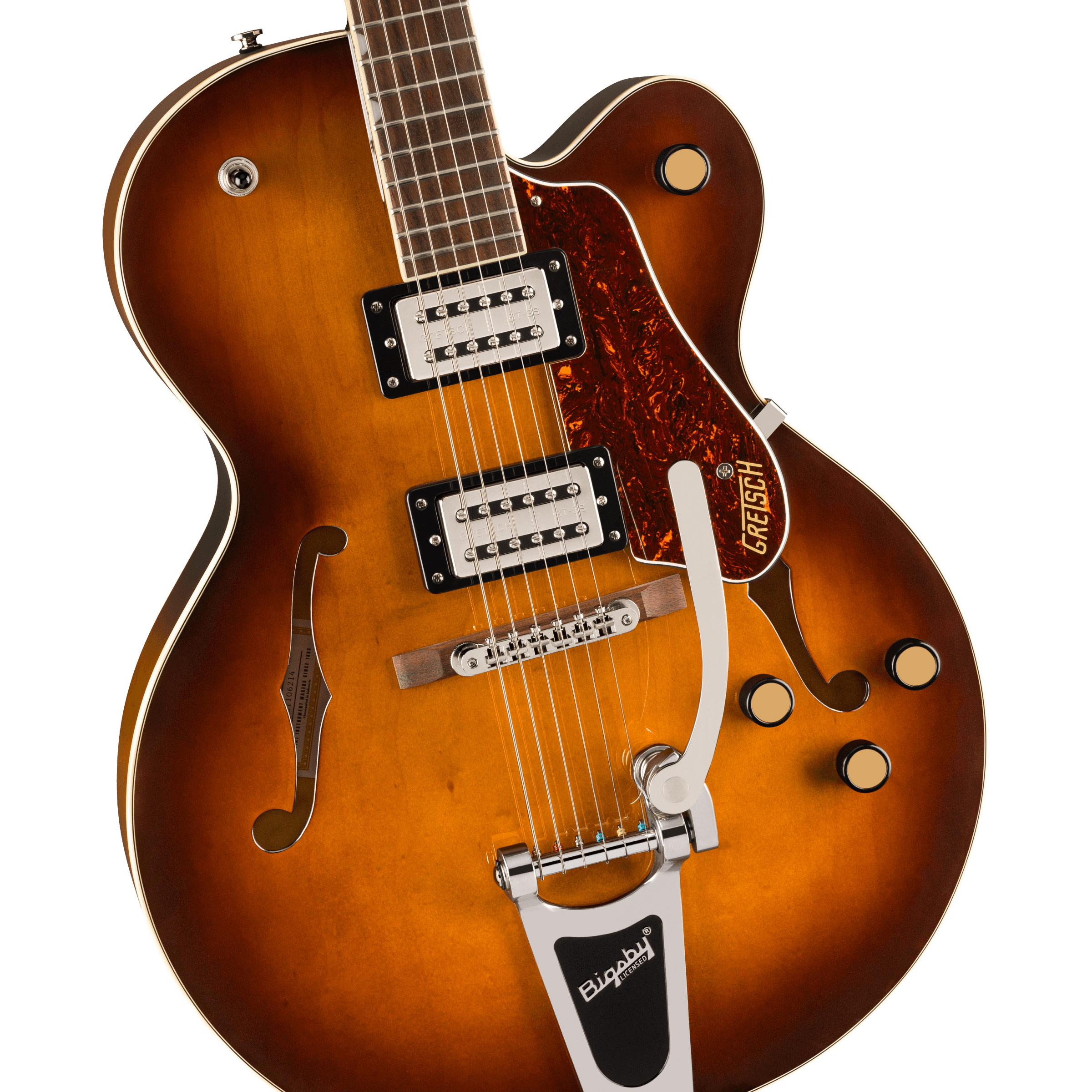 GUITARGUITAR Gretsch Streamliner G2420T Hollow Body Robusto Burst