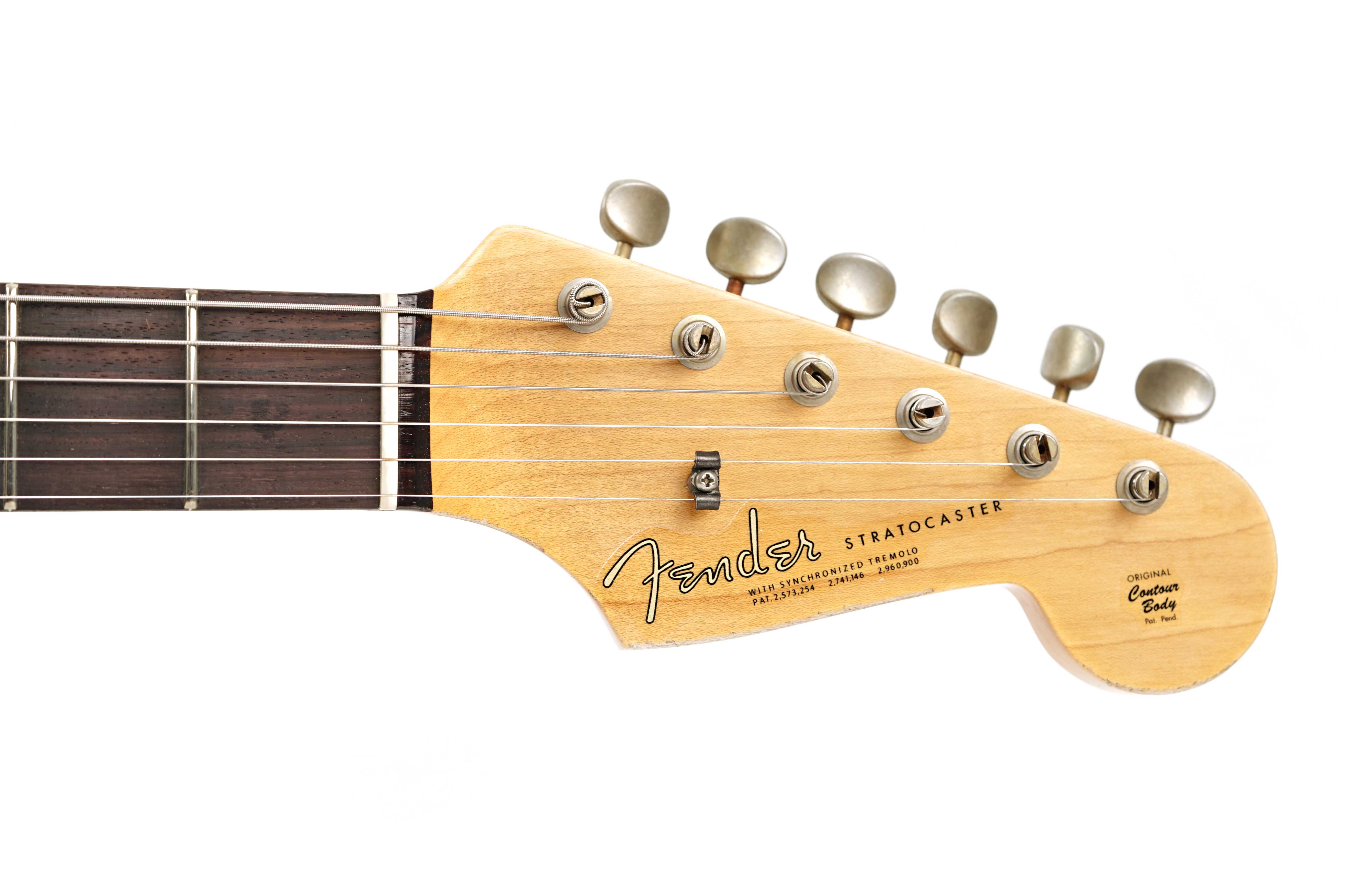 GUITARGUITAR Fender Custom Shop Michael Landau 1963 Stratocaster Fiesta Red Over 3 Colour Sunburst #R133254