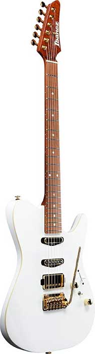 GUITARGUITAR Ibanez LB1 Lari Basilio Signature AZS White