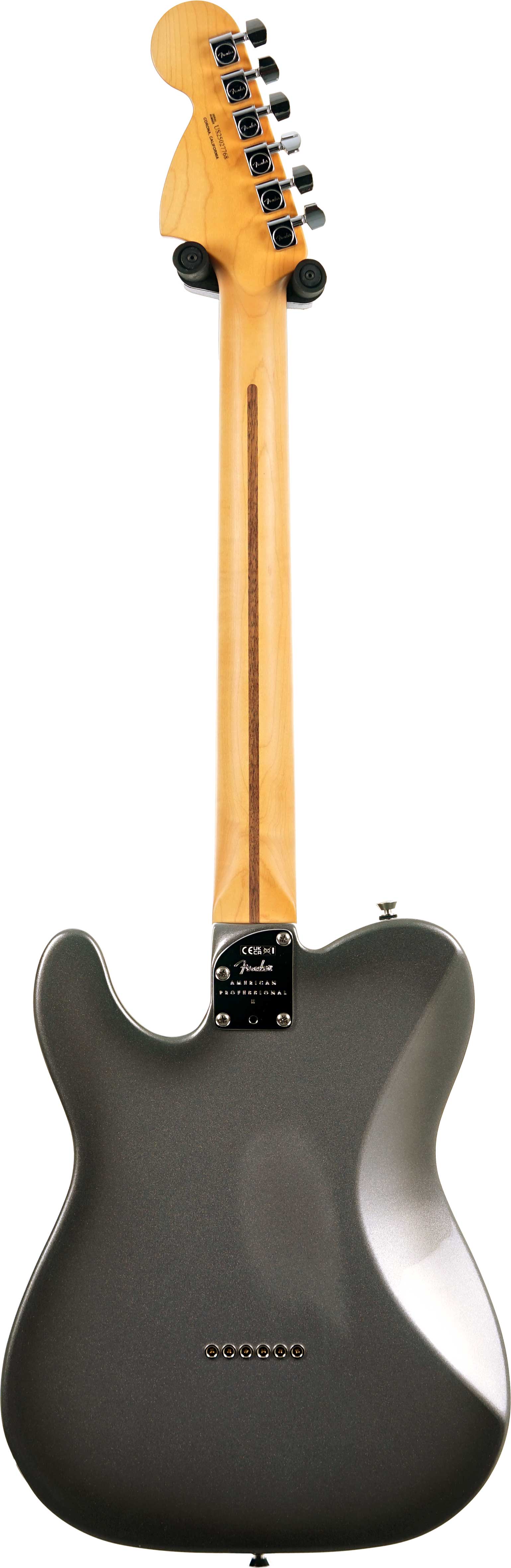 GUITARGUITAR Fender American Professional II Telecaster Deluxe Mercury Rosewood Fingerboard #US25027768