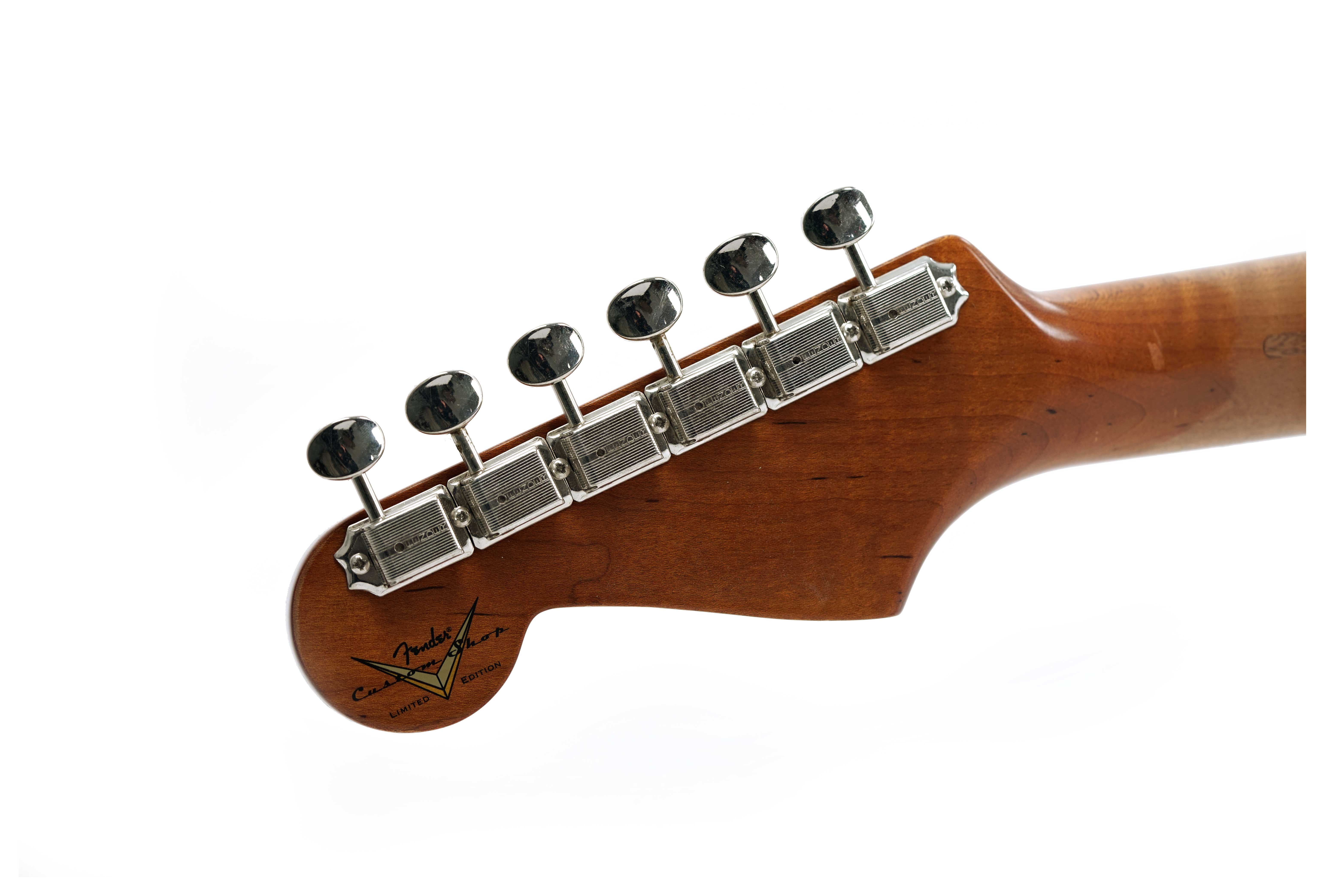 GUITARGUITAR Fender Custom Shop Limited Edition 58 Stratocaster Journeyman Relic Closet Classic Hardware Chocolate 3 Colour Sunburst #CZ577074