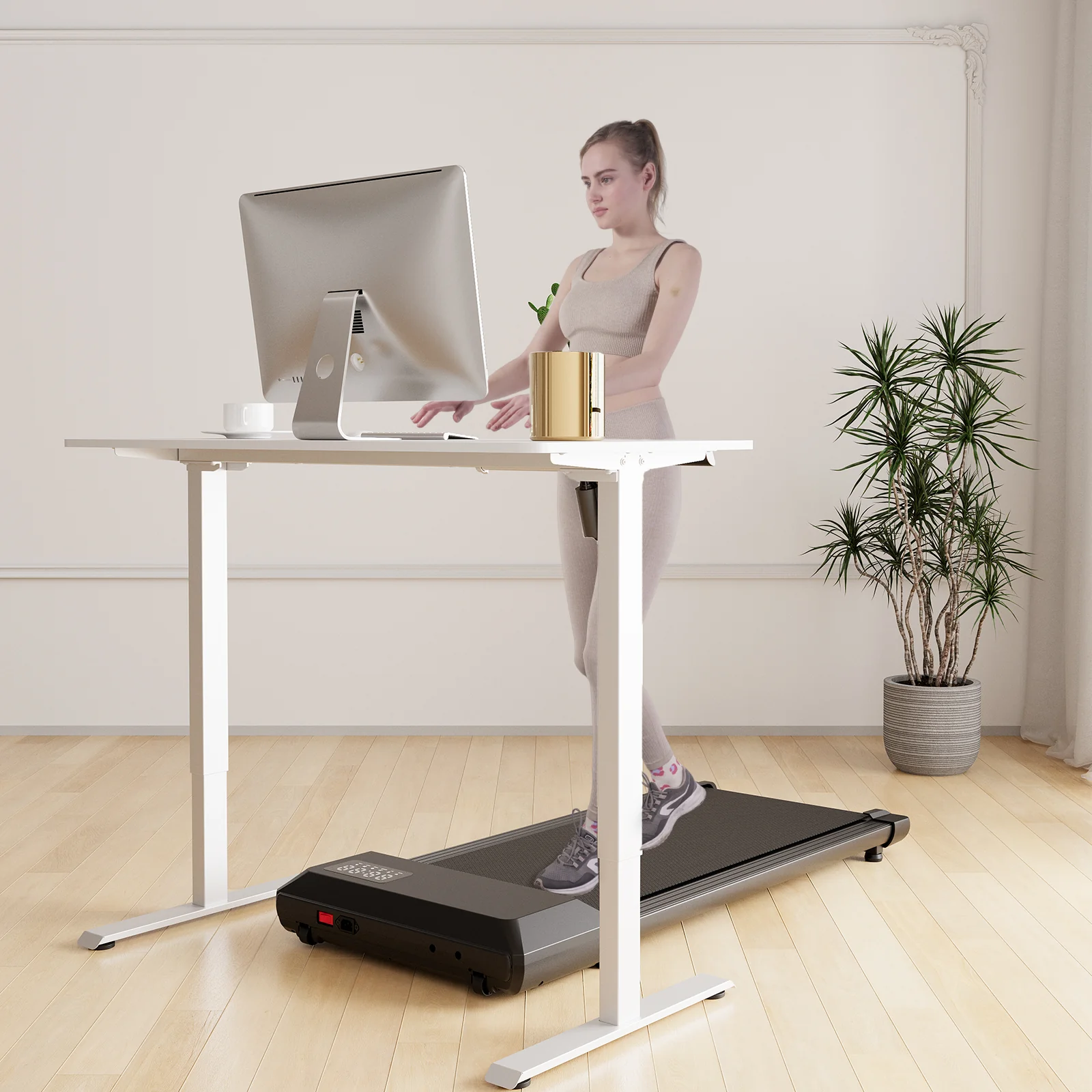 DeerRun®Electric Standing Desk, 39 x 23 Inches Height Adjustable