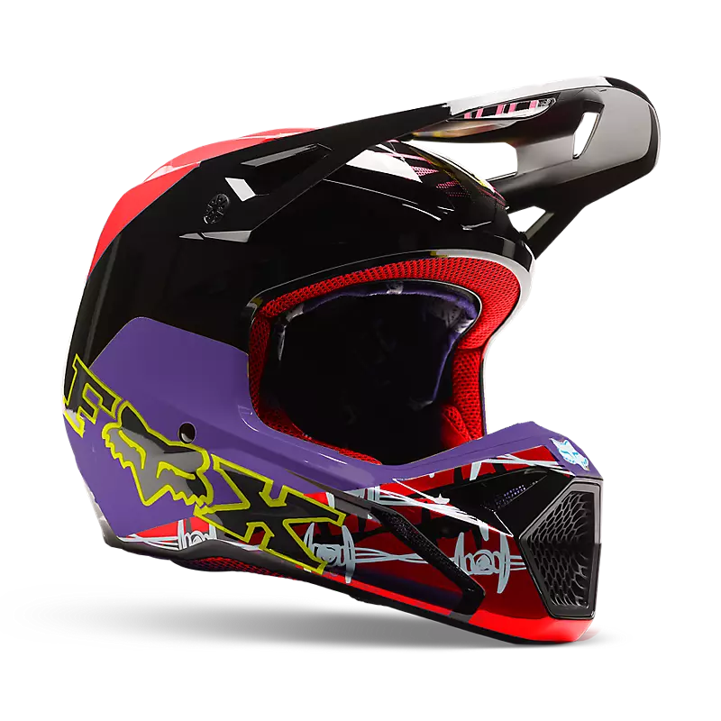 Fox Racing V1 Barbed Wire Special Edition Helmet