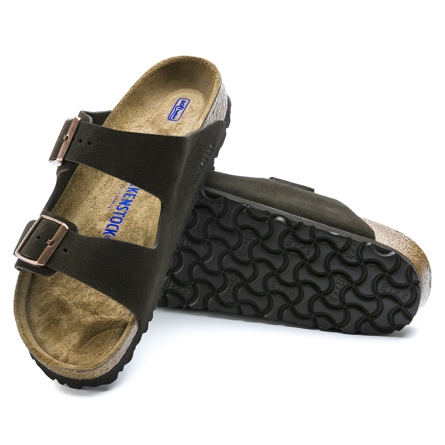 BIRKENSTOCK Arizona Soft Footbed Suede Leather