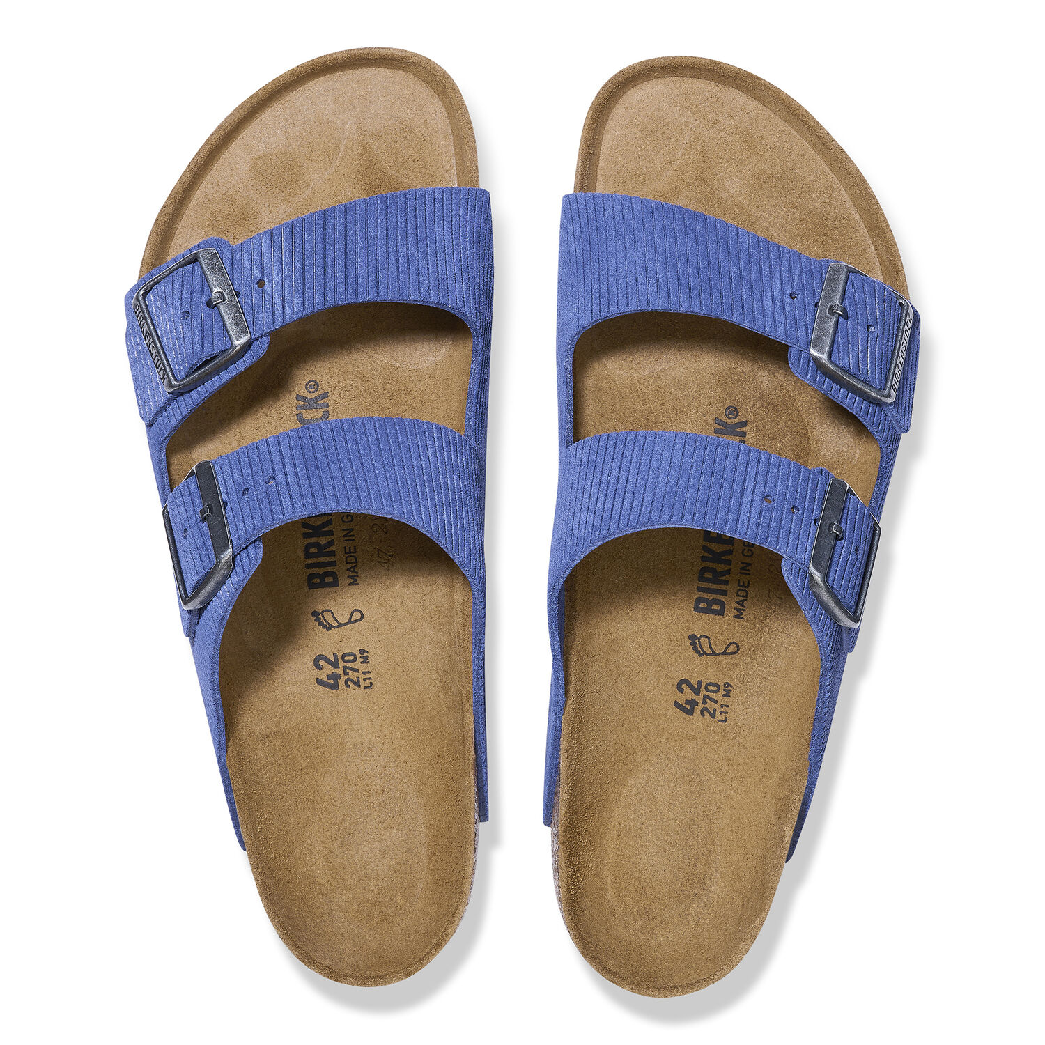 BIRKENSTOCK Arizona Suede Embossed