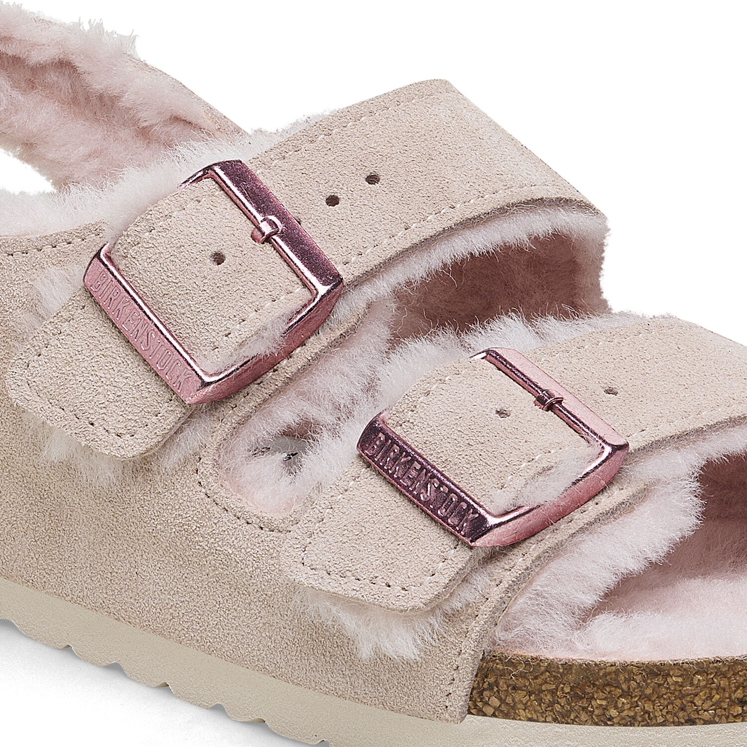 BIRKENSTOCK Milano Suede Shearling Suede Leather/Shearling