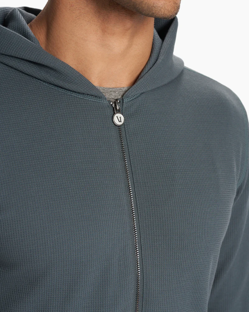 Vuori Performance Waffle Zip Hoodie 2.0