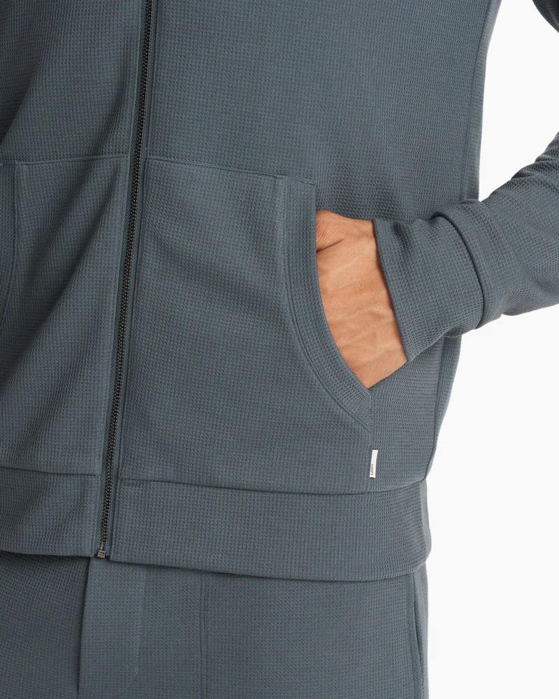 Vuori Performance Waffle Zip Hoodie 2.0