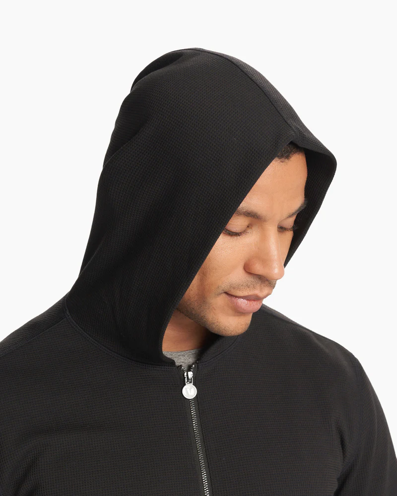 Vuori Performance Waffle Zip Hoodie 2.0