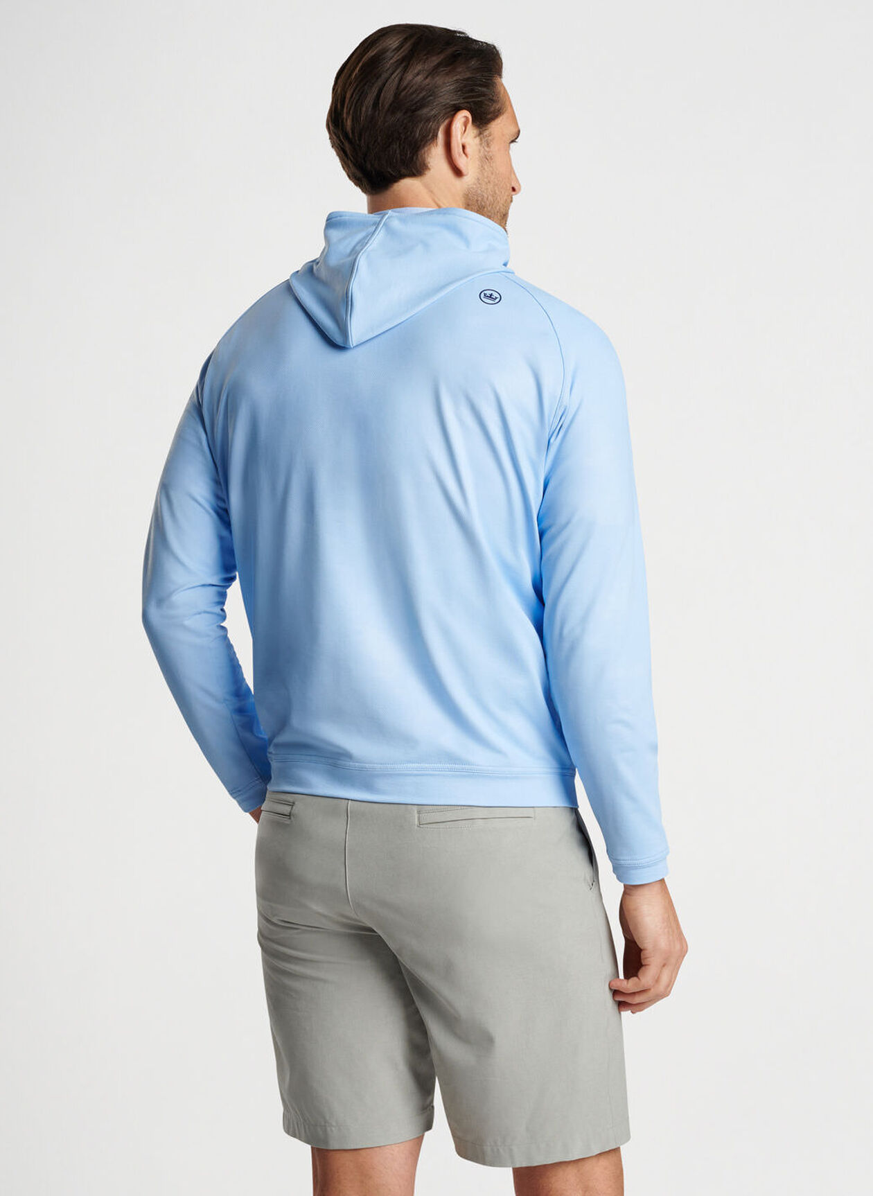 Peter Millar Pine Camo Performance Hoodie