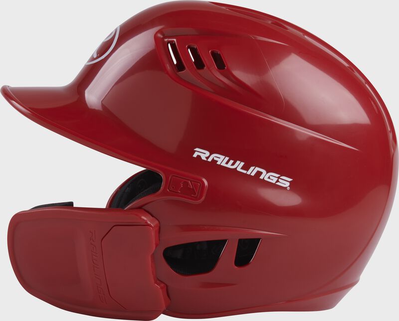 Rawlings R16 Reverse Clear Coat Batting Helmet, Junior & Senior