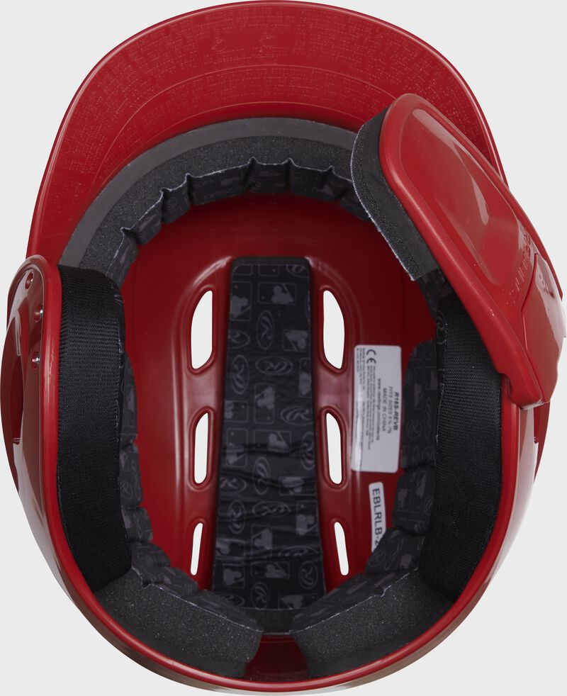 Rawlings R16 Reverse Clear Coat Batting Helmet, Junior & Senior