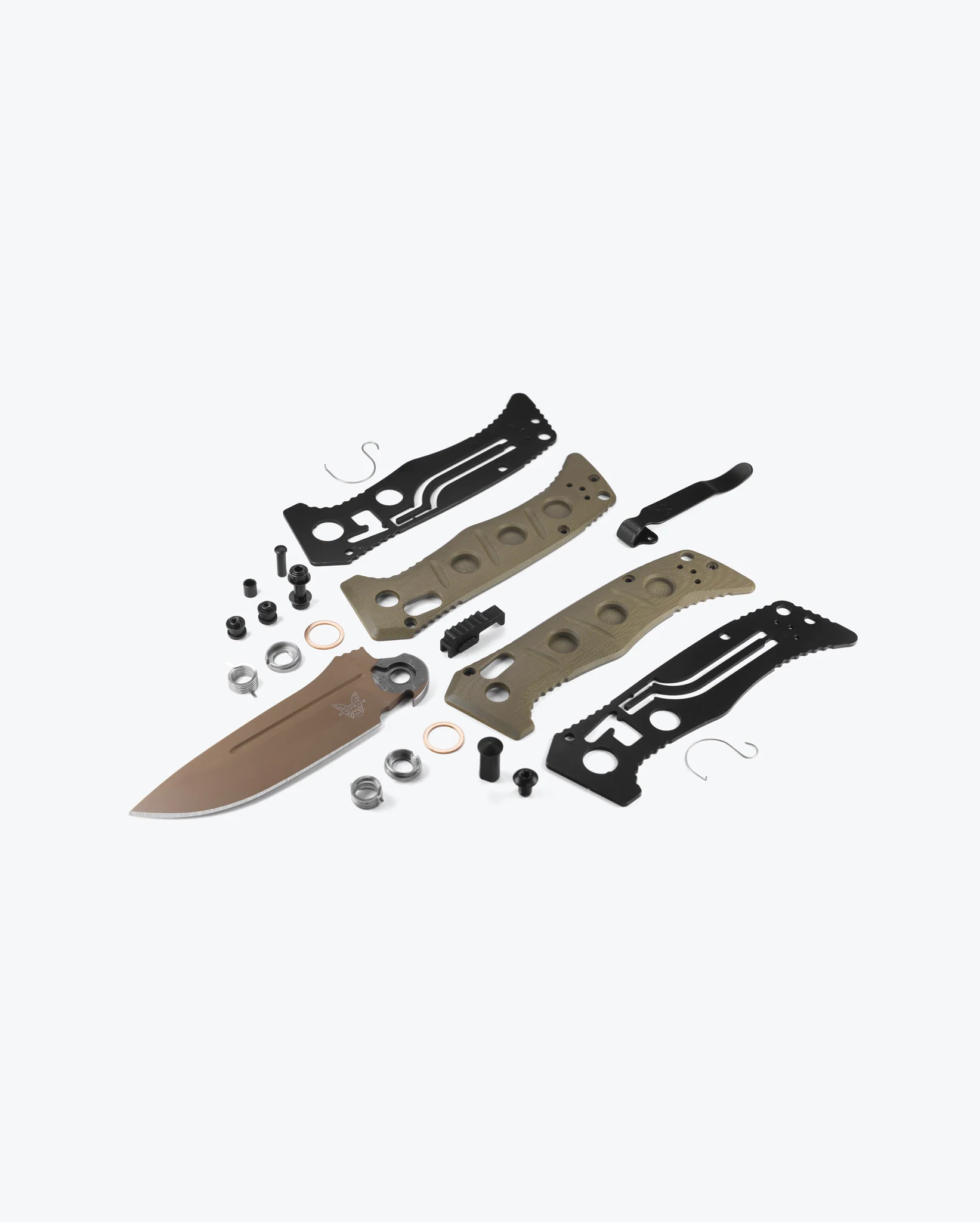 Benchmade Mini Auto Adamas® | OD Green G10 | Drop-point