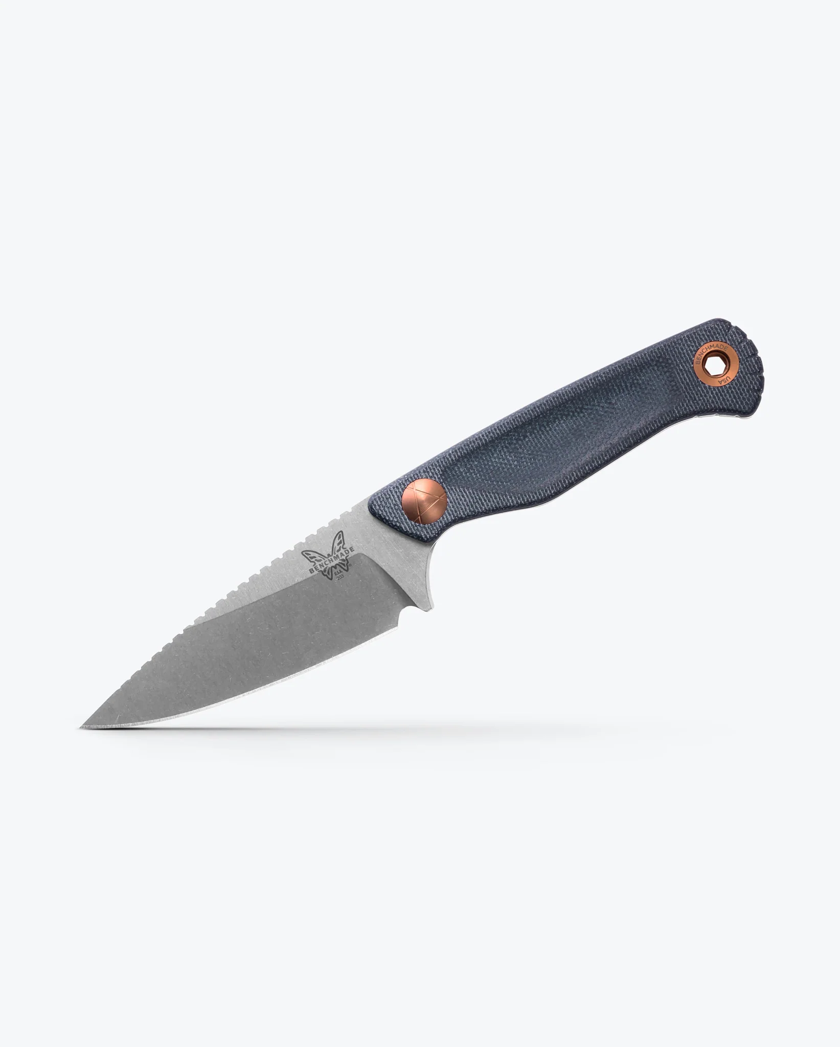 Benchmade Dacian | Brown Canvas Micarta | Spear Point