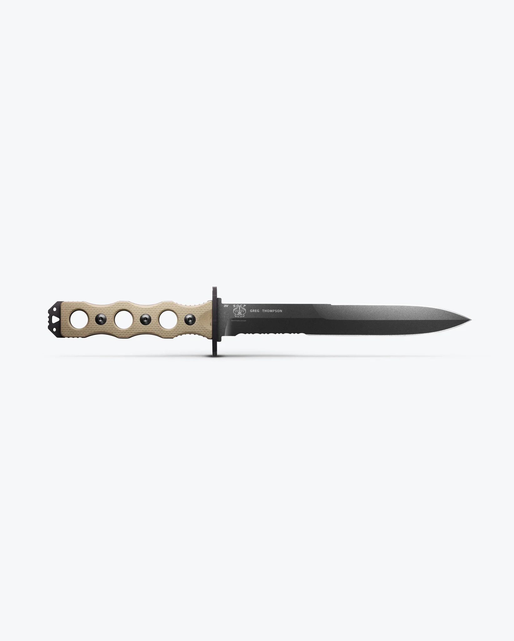 Benchmade SOCP® Fixed Blade | Black G10
