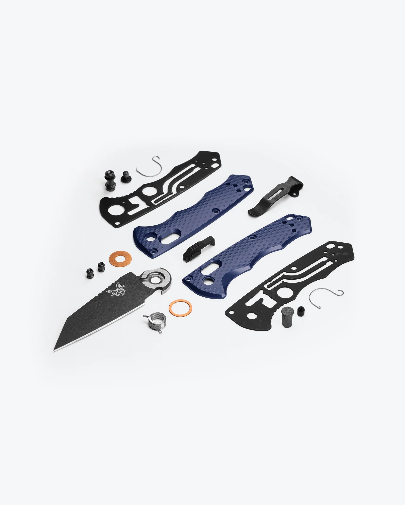Benchmade Partial Immunity® | Crater Blue Aluminum | Wharncliffe