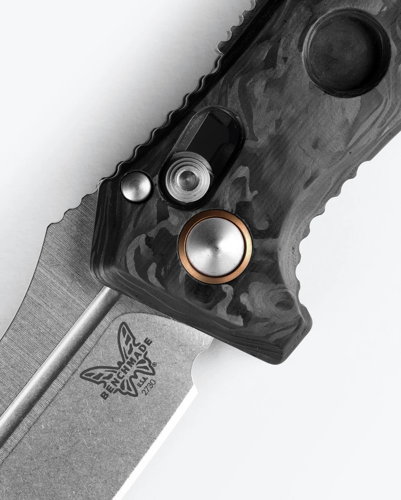 Benchmade Mini Auto Adamas® | Black G10 | Drop-point