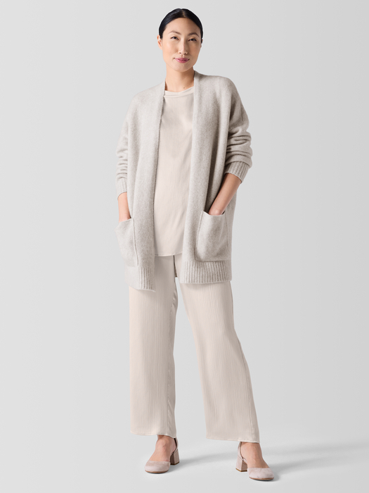 Eileen Fisher Cashmere Silk Bliss Long Cardigan