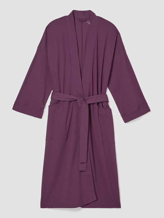 Eileen Fisher Organic Cotton Interlock Sleep Robe