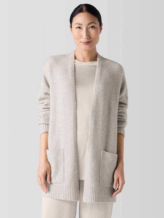 Eileen Fisher Cashmere Silk Bliss Long Cardigan