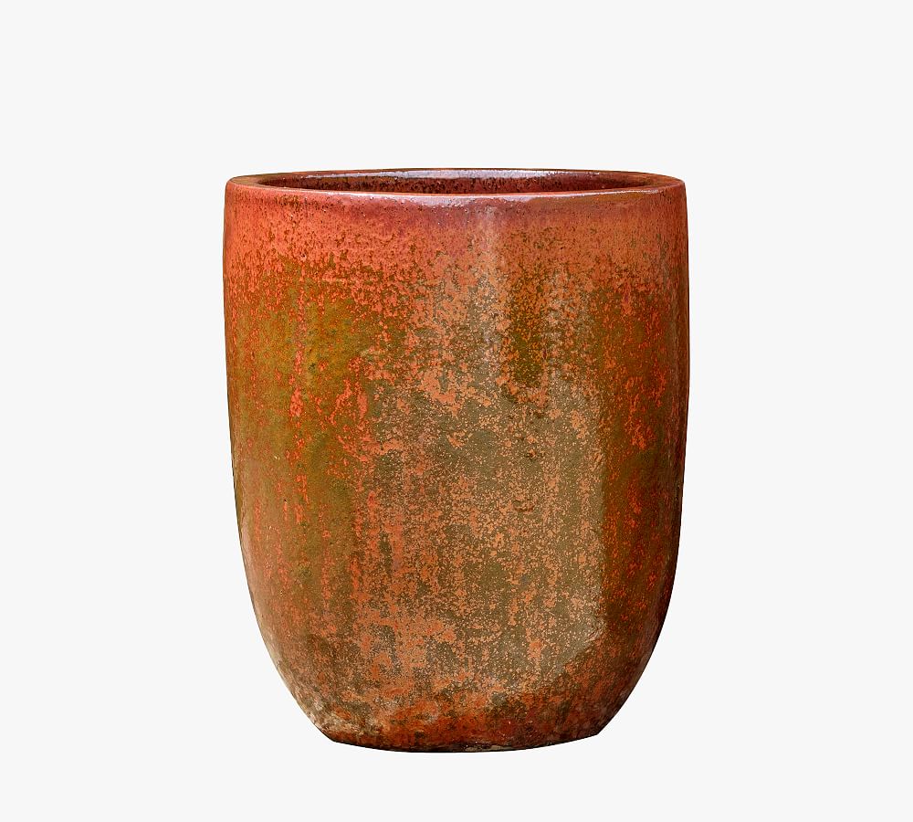 Pottery Barn Kira Glazed Terracotta Planter