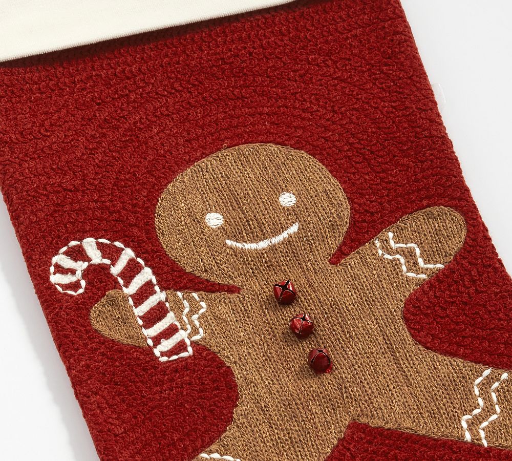 Pottery Barn Holiday Icons Crewel Stockings